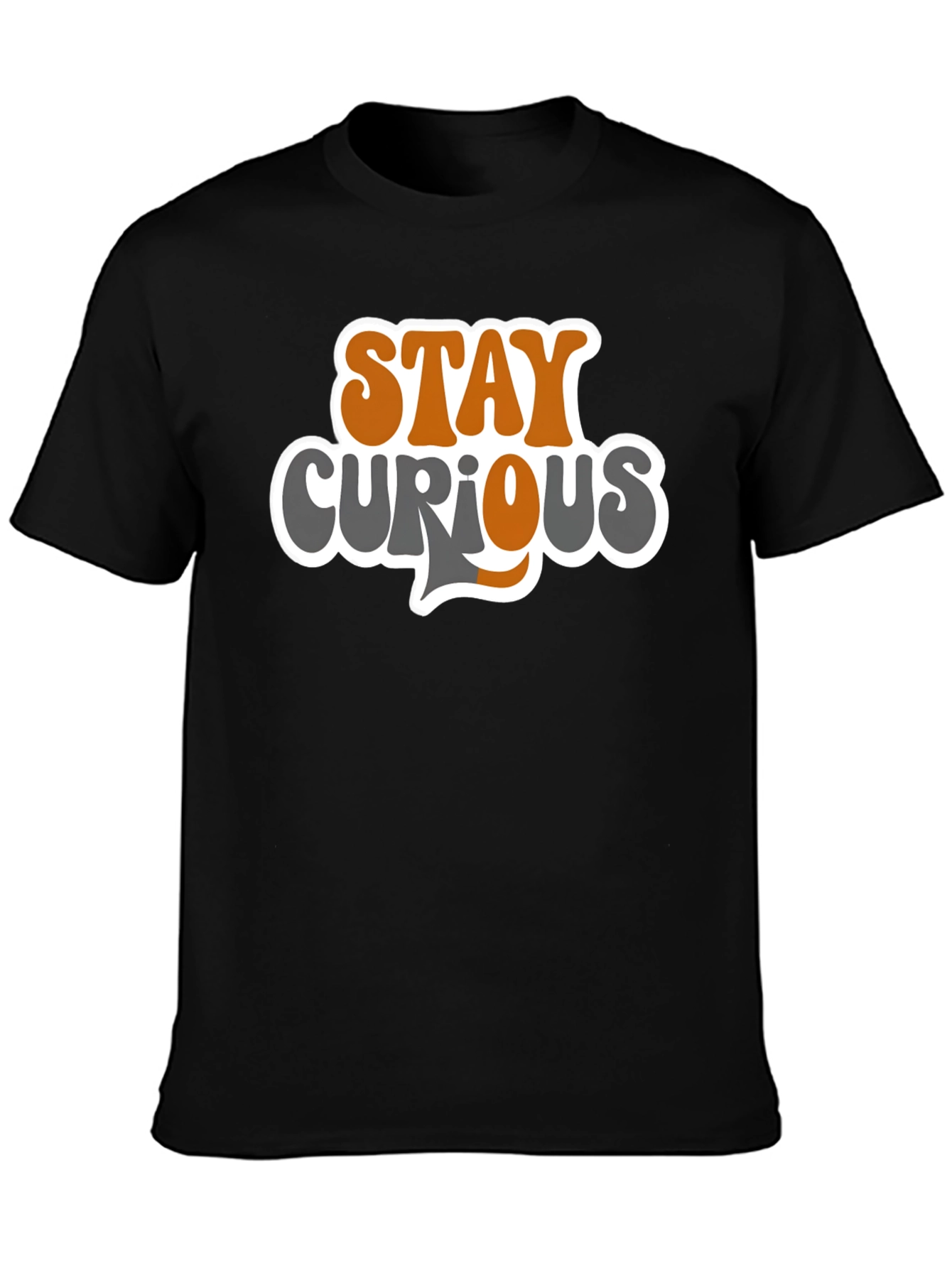 Stay Curious Graphic Tee - Trendy Casual Comfort