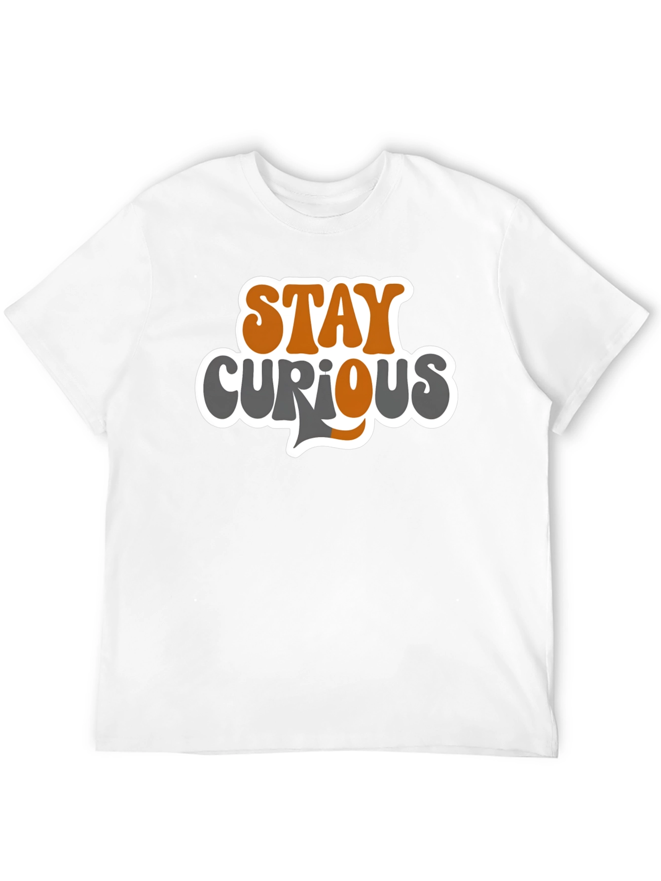 Stay Curious Graphic Tee - Trendy Casual Comfort