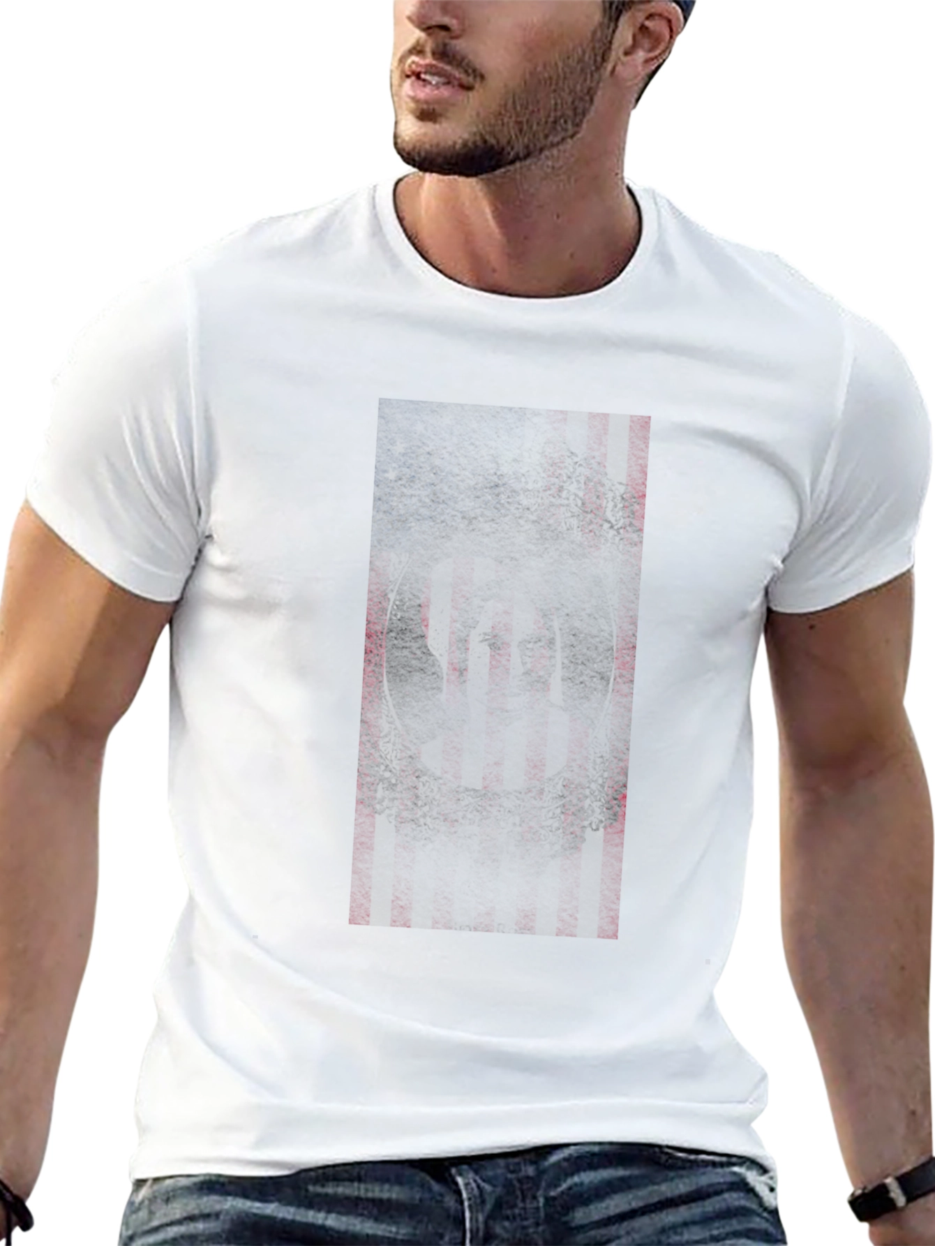 American Flag Cowboy T-Shirt - Western Style