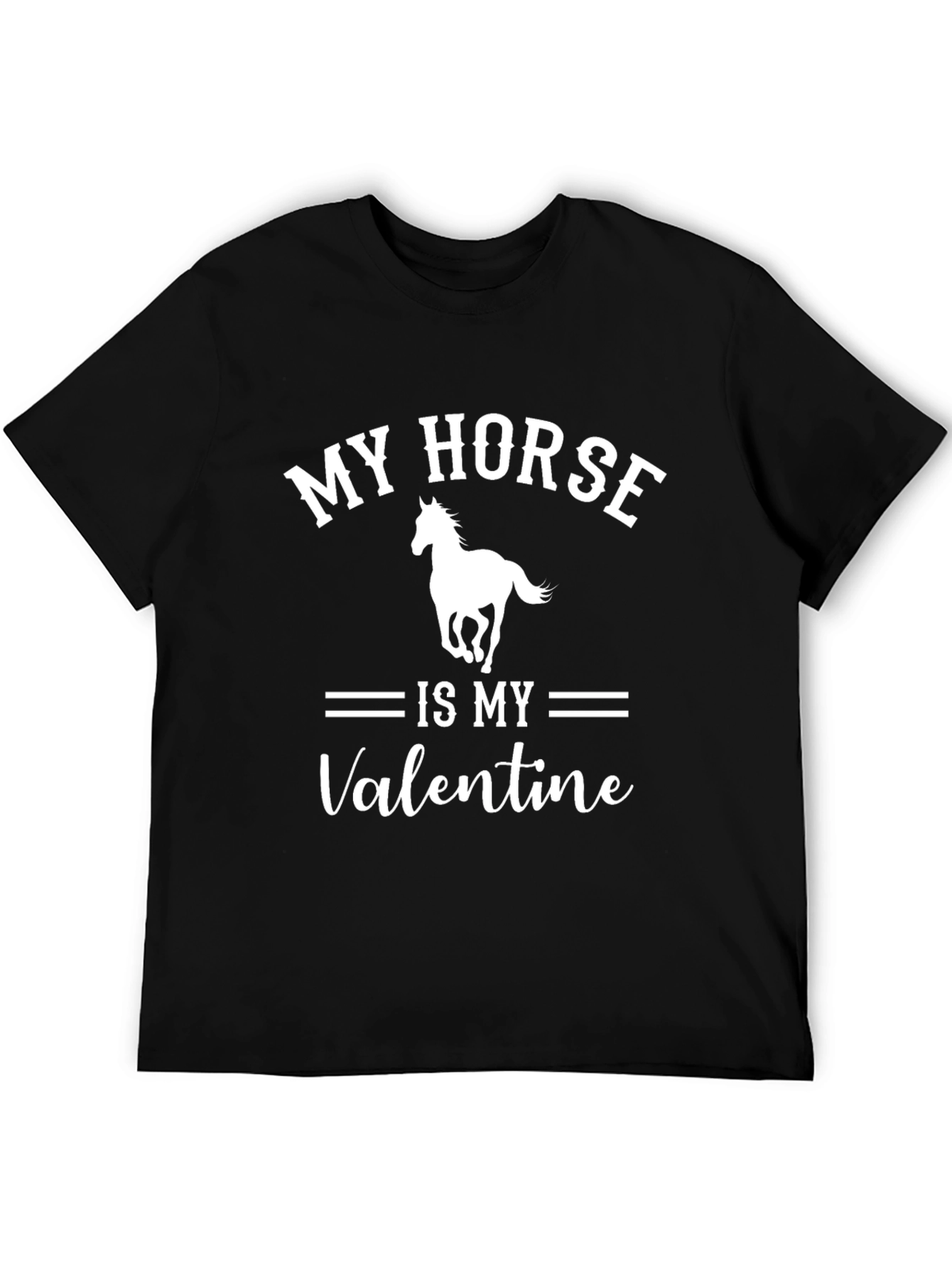 My Horse Is My Valentine T-Shirt