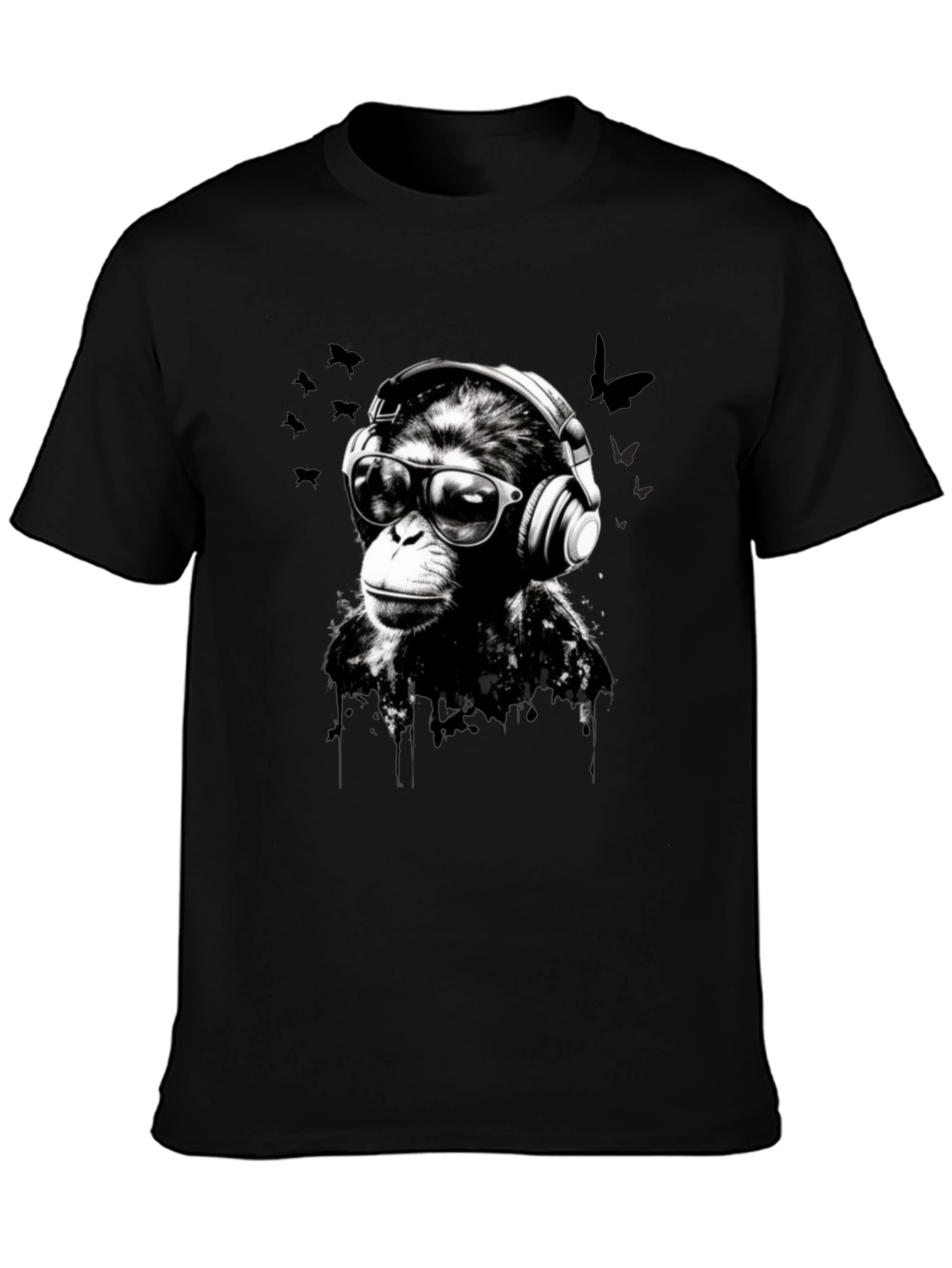 Cool Monkey Graphic T-Shirt