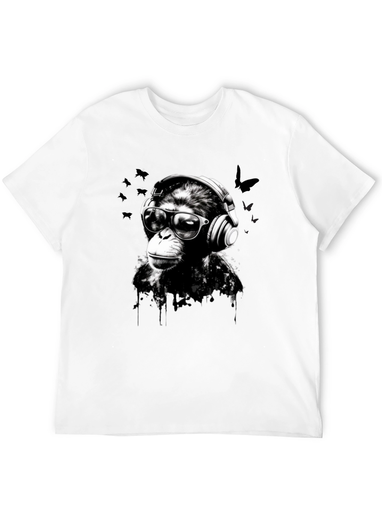 Cool Monkey Graphic T-Shirt