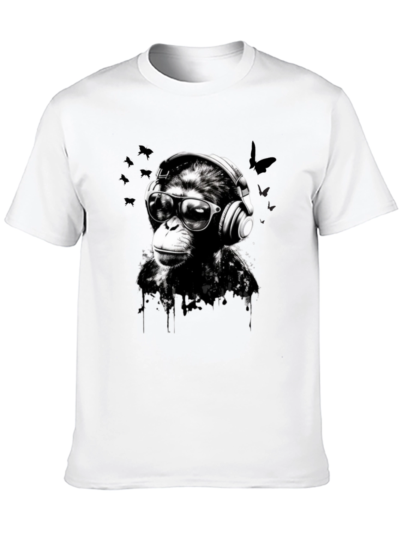 Cool Monkey Graphic T-Shirt