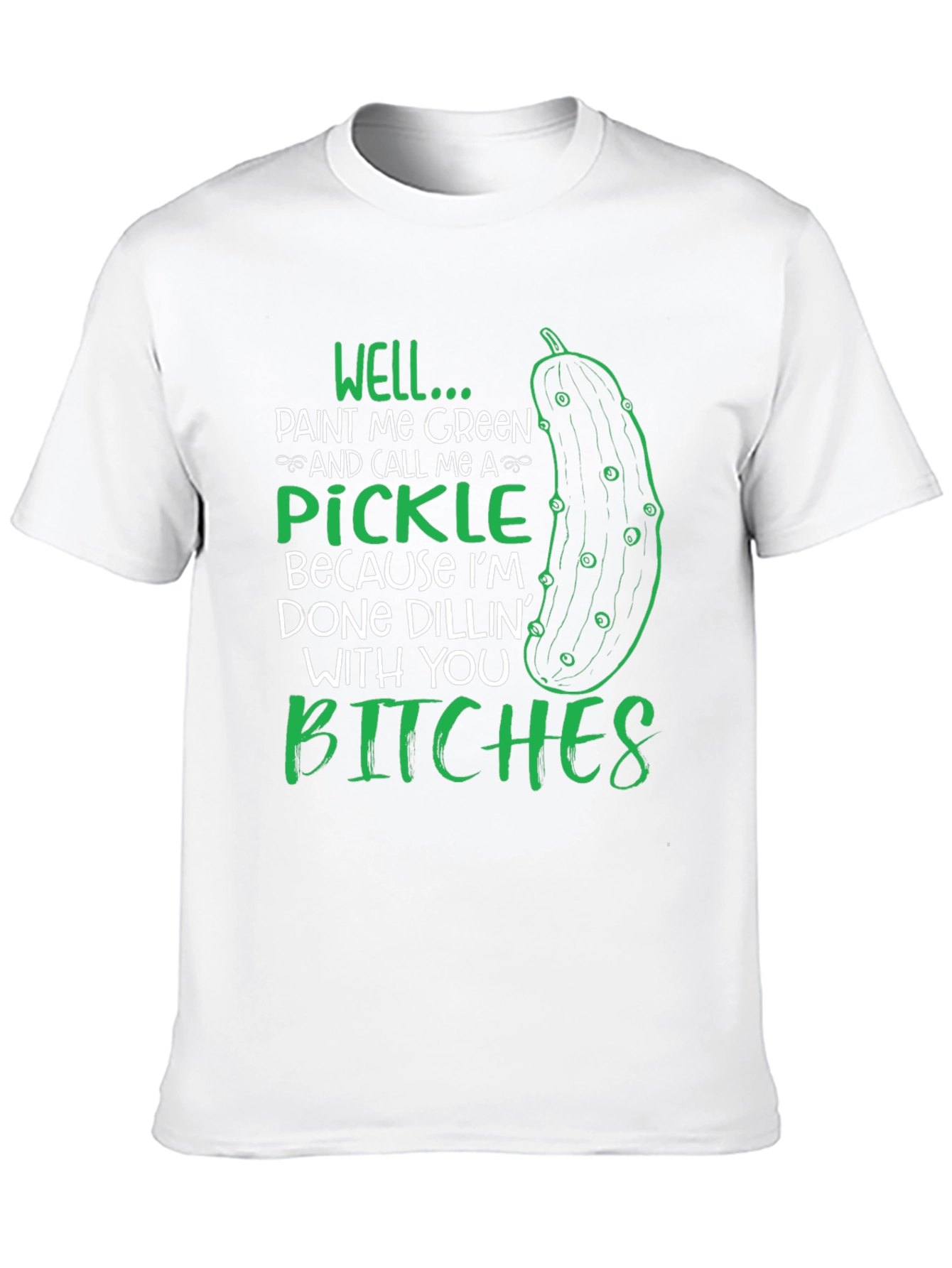 Funny Pickle Graphic T-Shirt