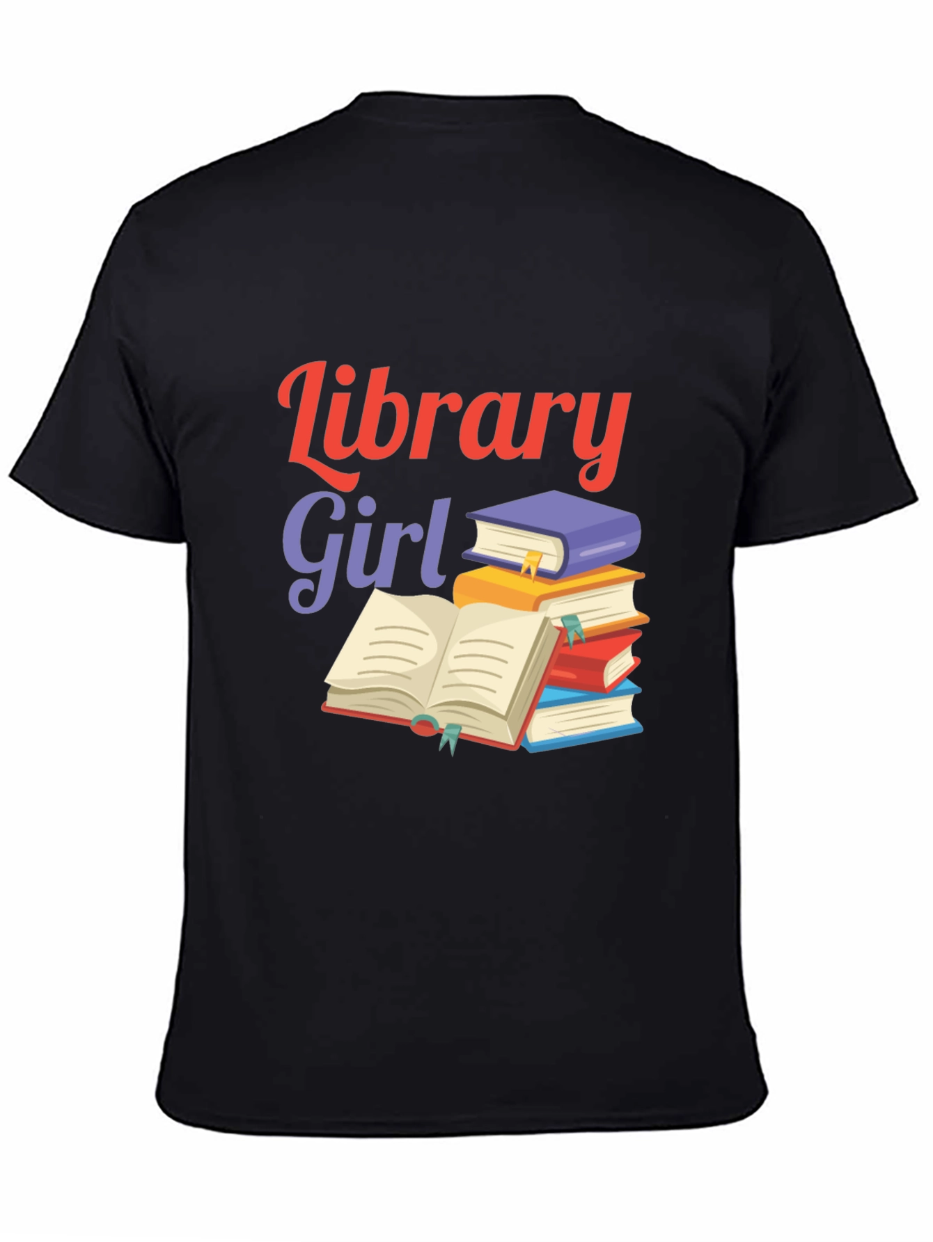 Library Girl Book Lover T-Shirt