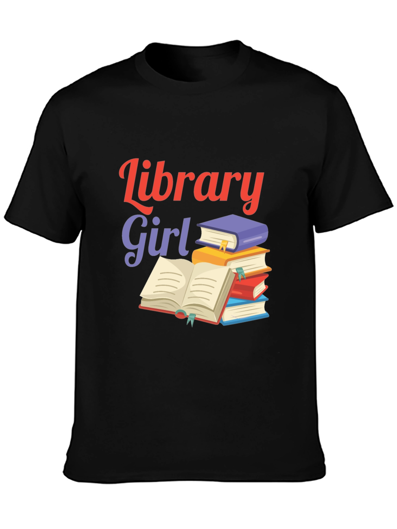 Library Girl Book Lover T-Shirt