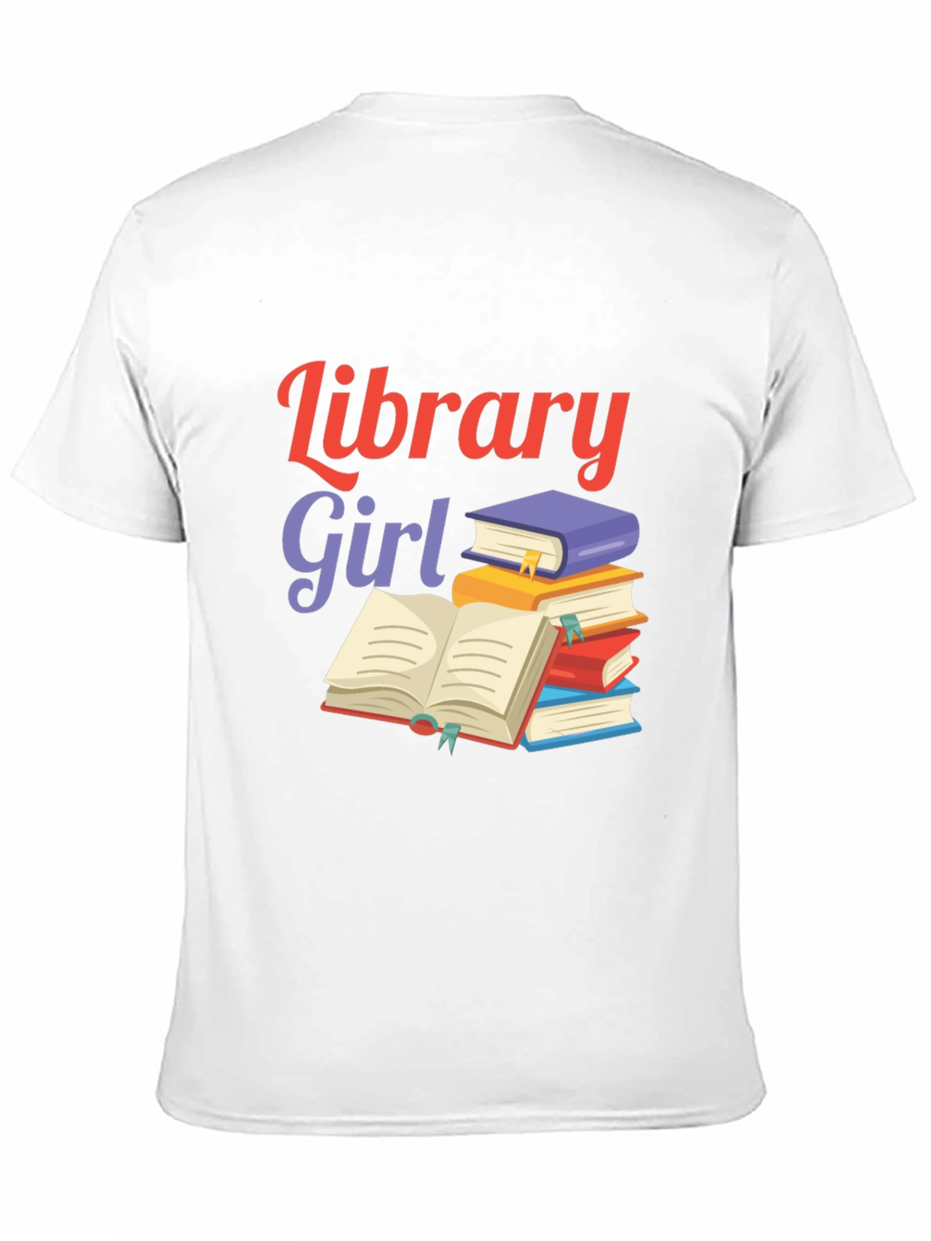 Library Girl Book Lover T-Shirt