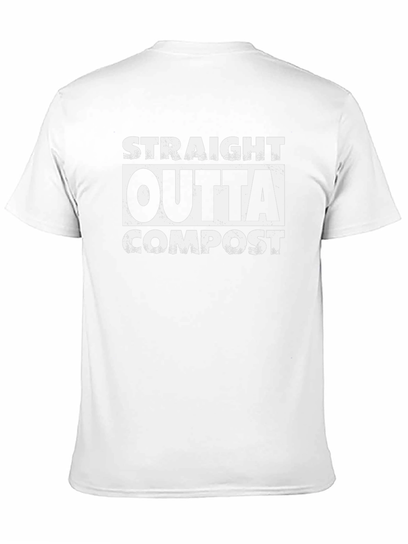 Straight Outta Compost Novelty Graphic Tee