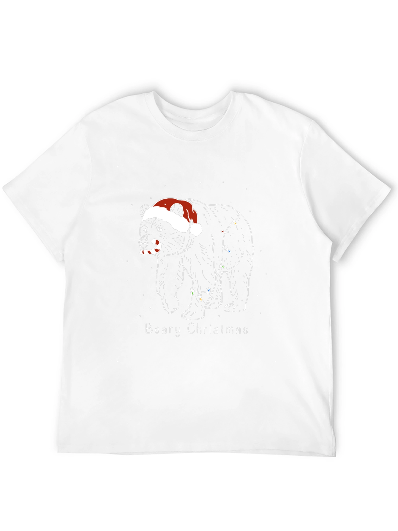 Beary Christmas T-Shirt - Holiday Festive Apparel
