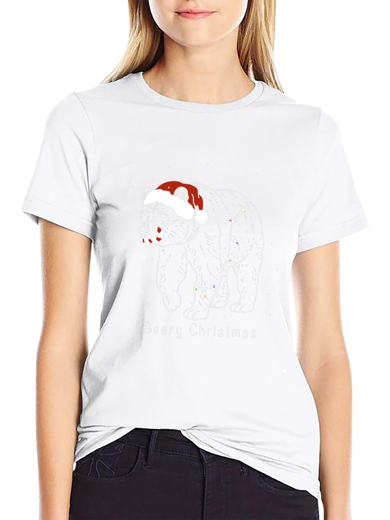 Beary Christmas T-Shirt - Holiday Festive Apparel
