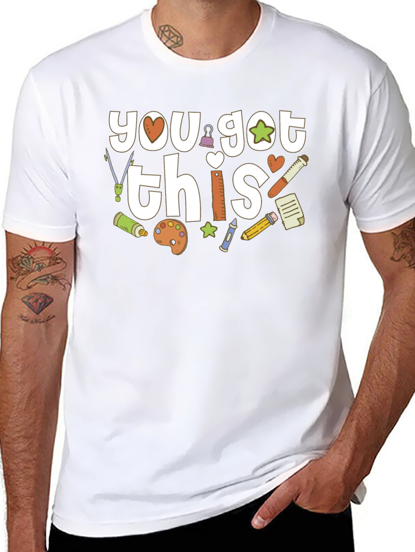 You Got This! Creative Graphic T-Shirt