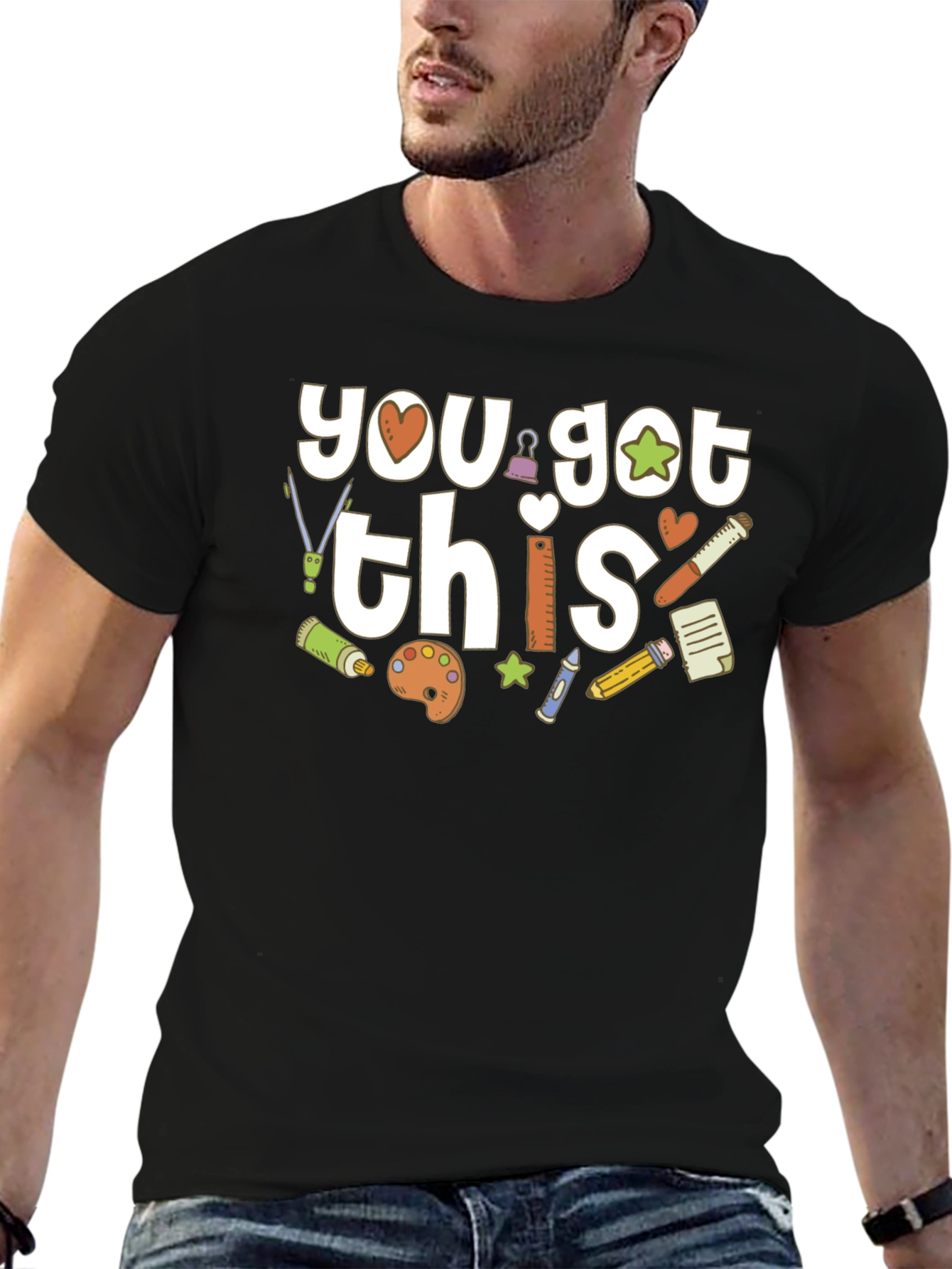 You Got This! Creative Graphic T-Shirt