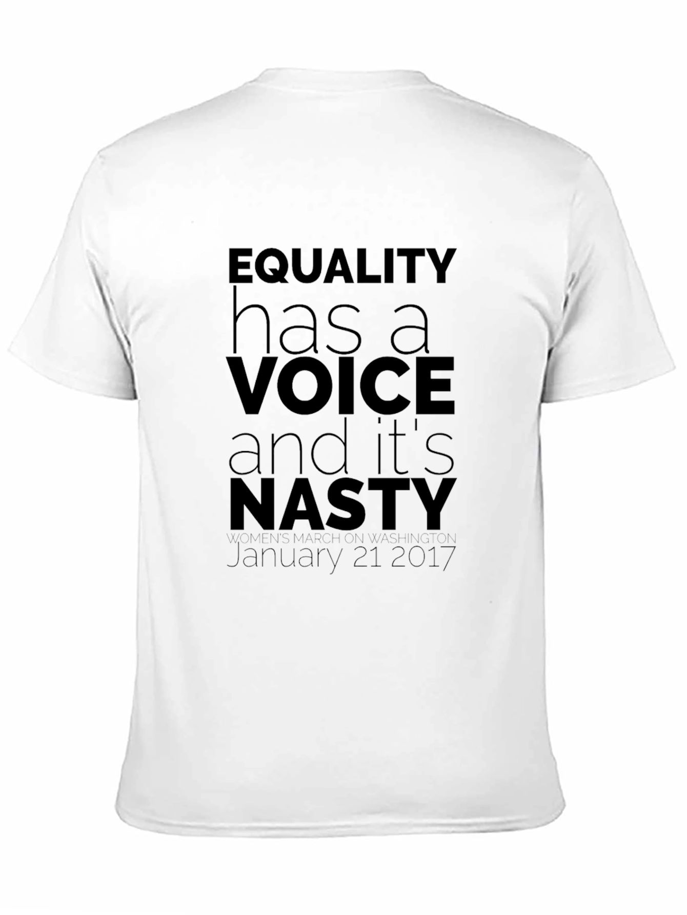 Equality Has A Voice T-Shirt