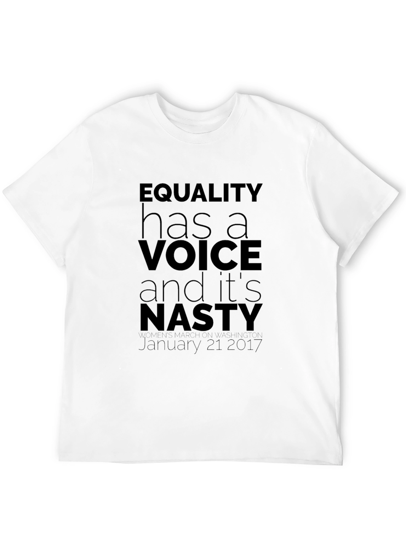 Equality Has A Voice T-Shirt