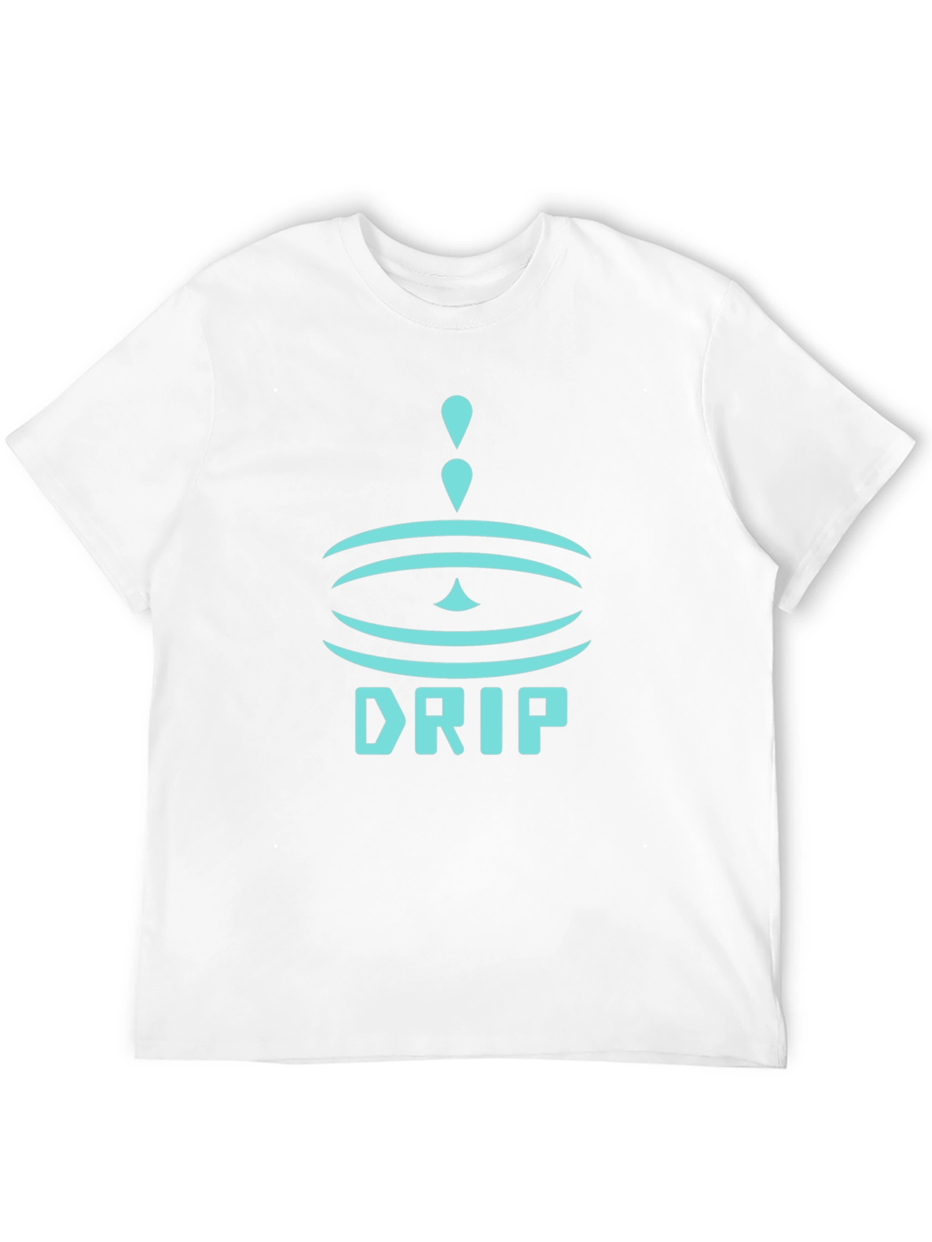 Drip Graphic Black T-Shirt