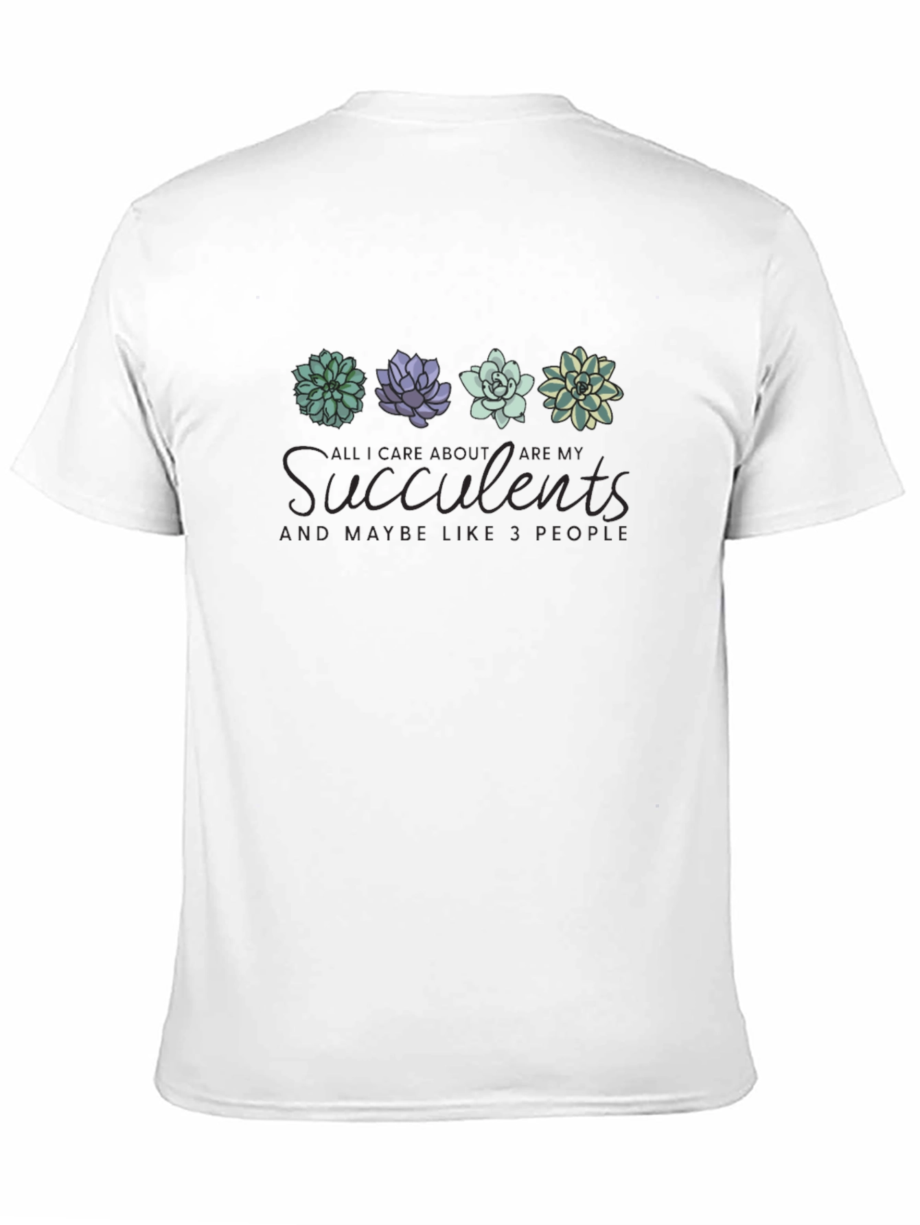 Succulent Lover T-Shirt - Plant Lady Apparel
