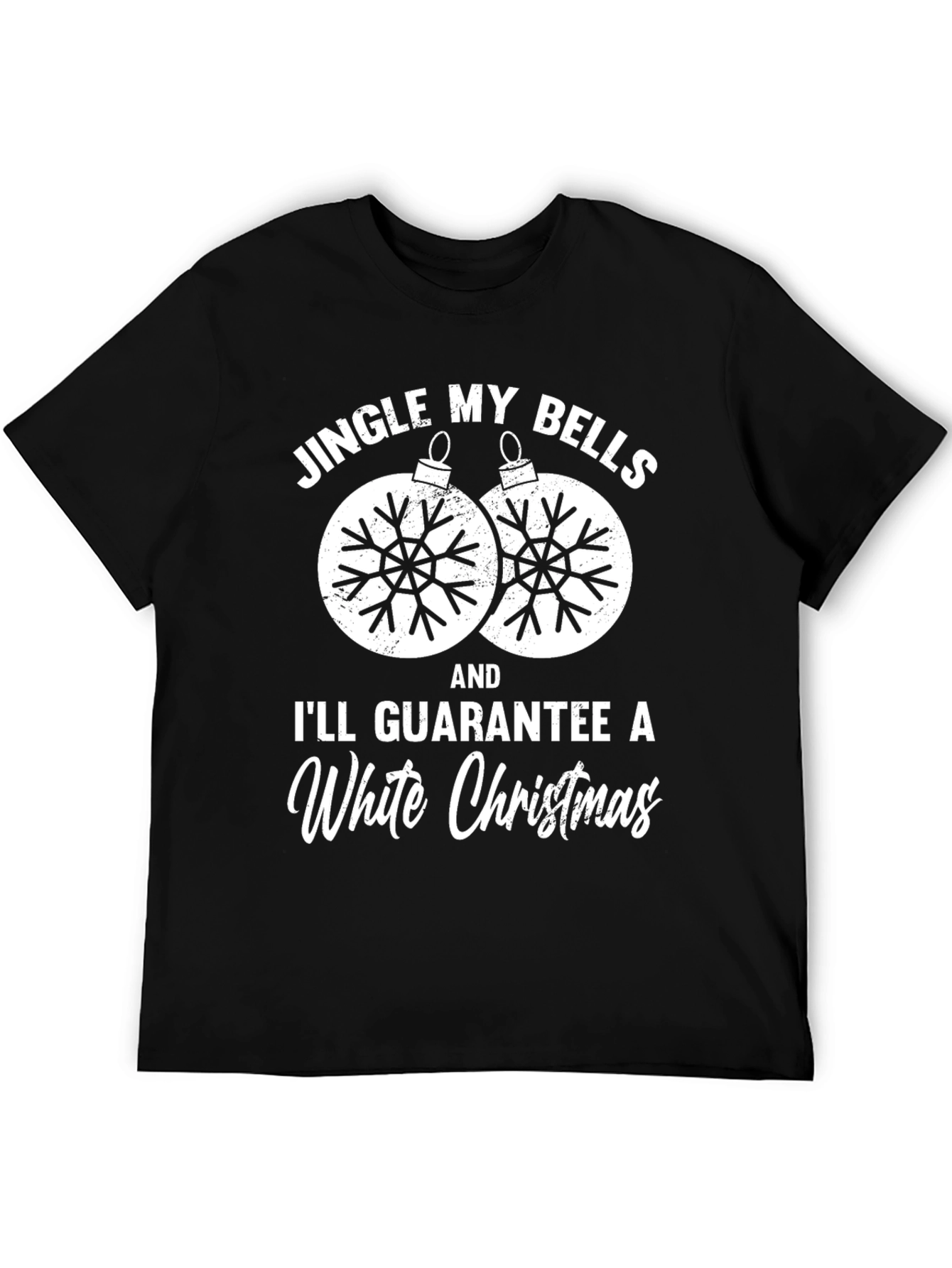 Jingle My Bells White Christmas T-Shirt