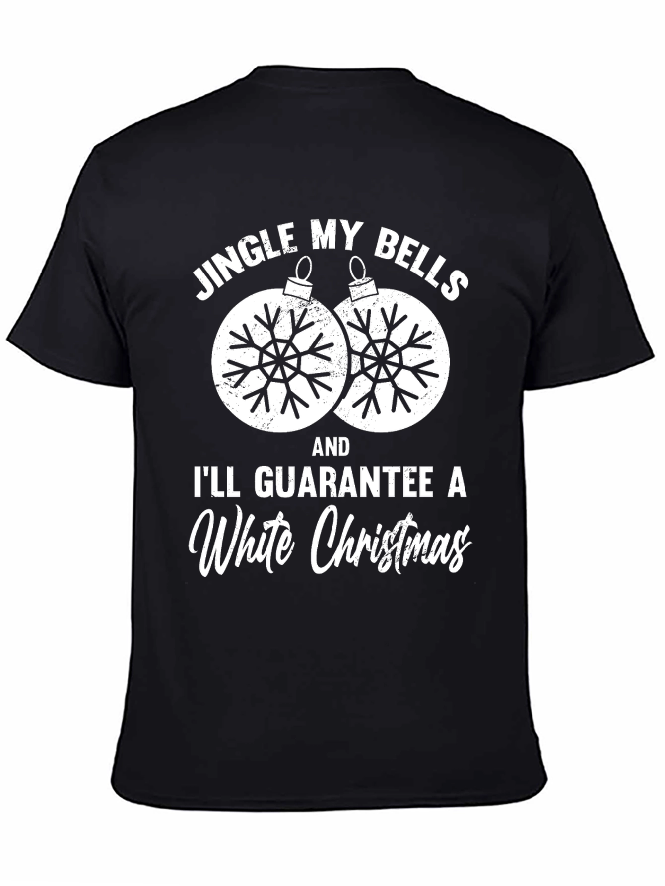 Jingle My Bells White Christmas T-Shirt