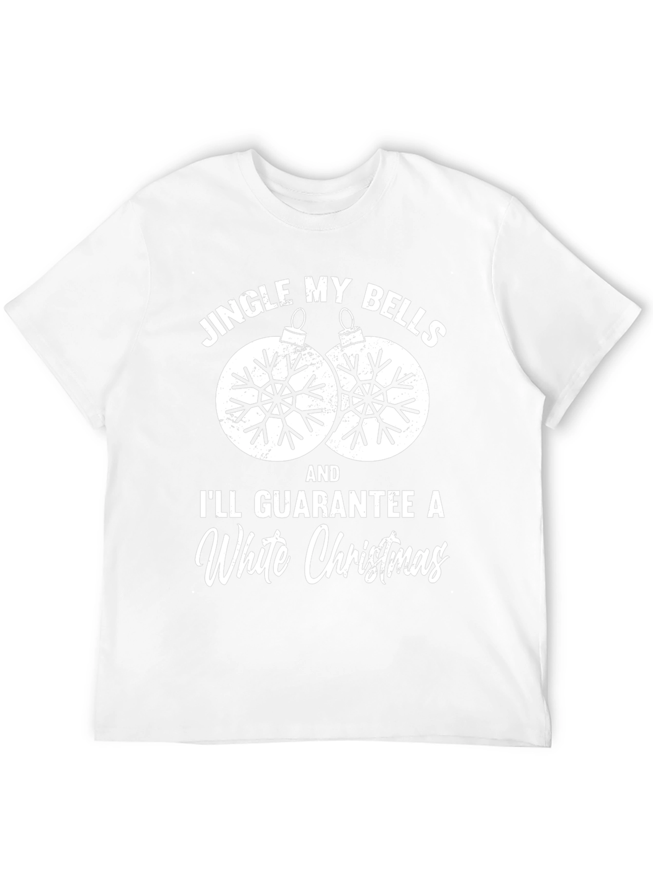 Jingle My Bells White Christmas T-Shirt