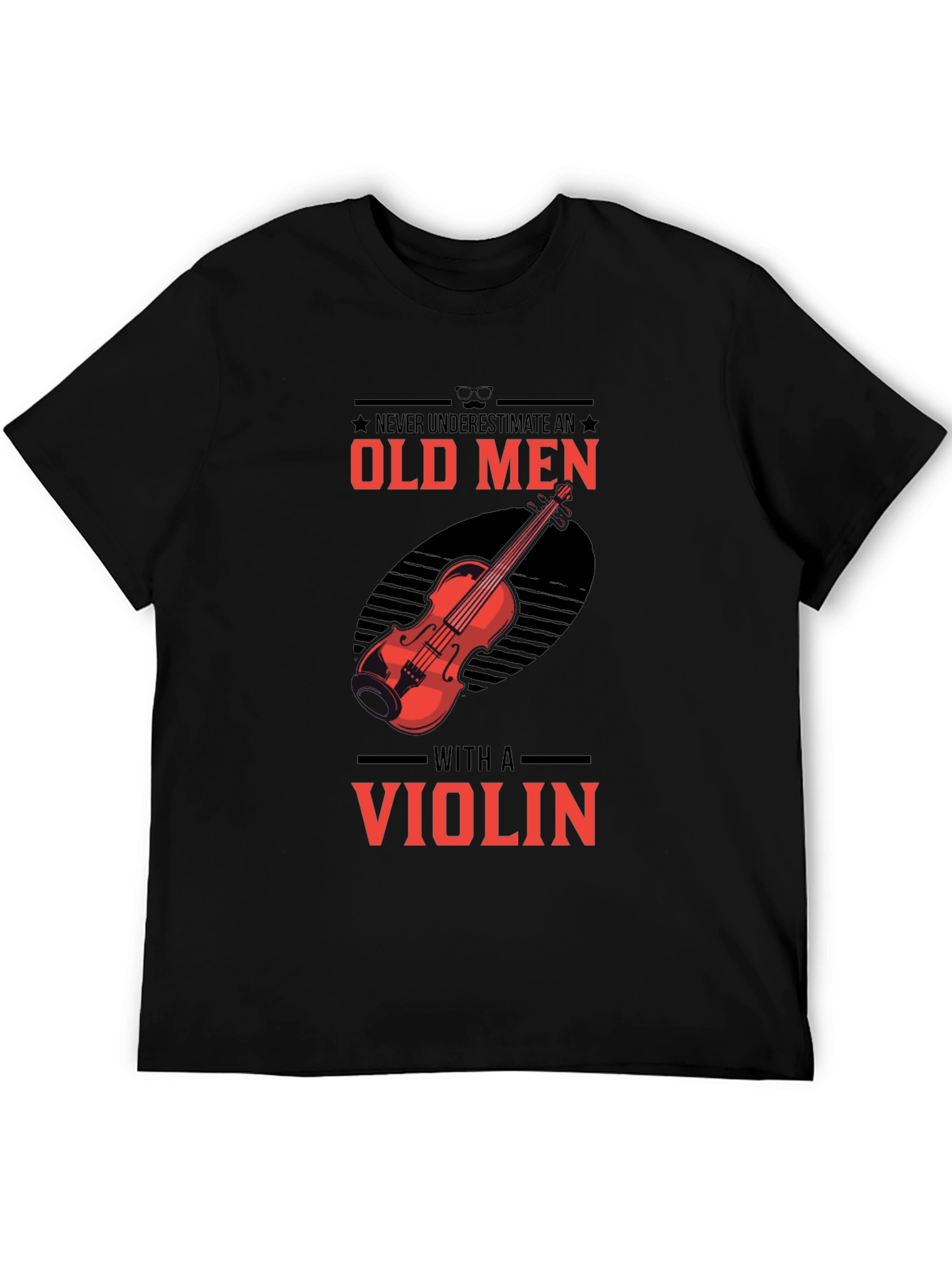 Old Men Violin T-Shirt - Musician Gift