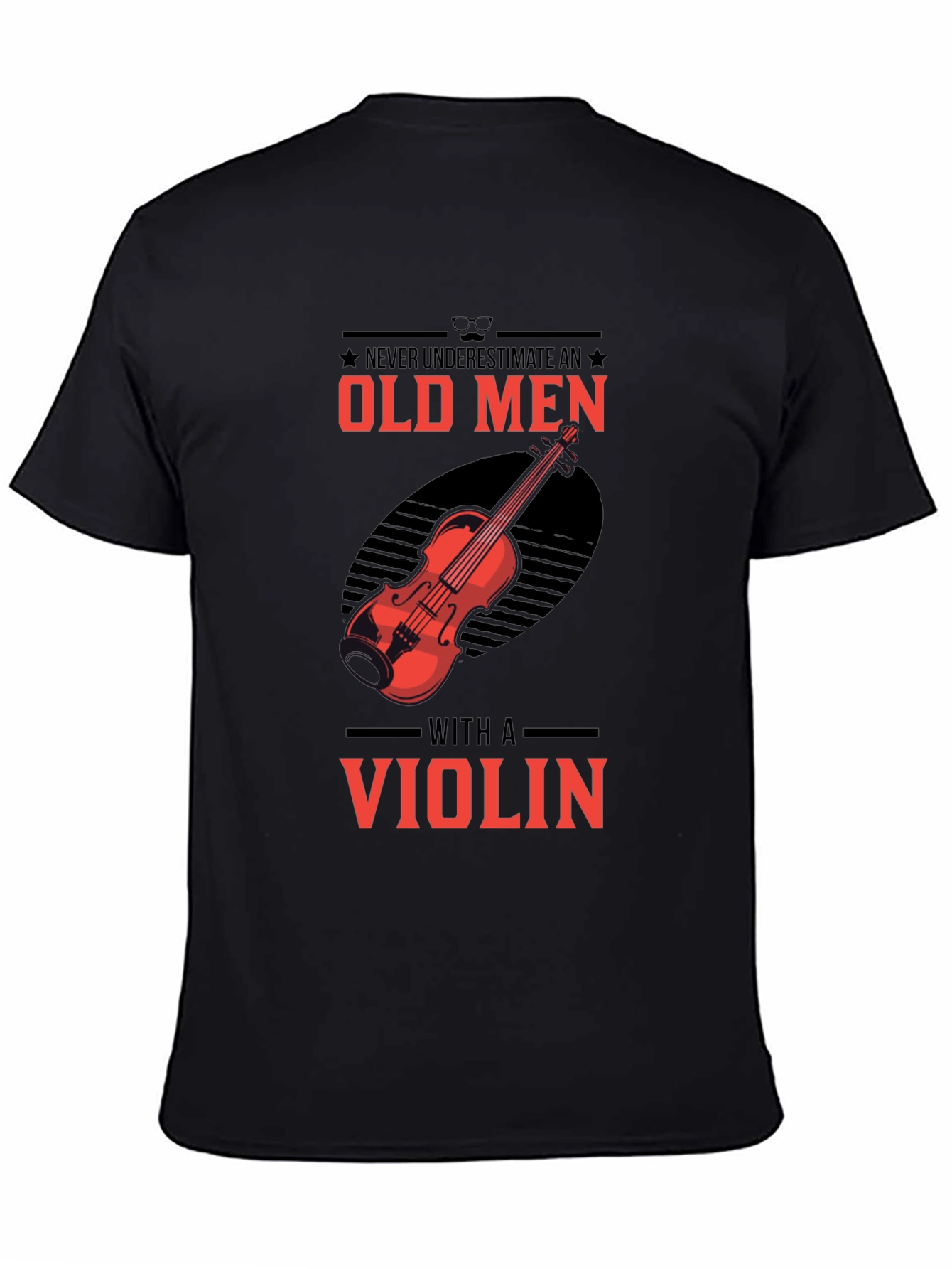 Old Men Violin T-Shirt - Musician Gift