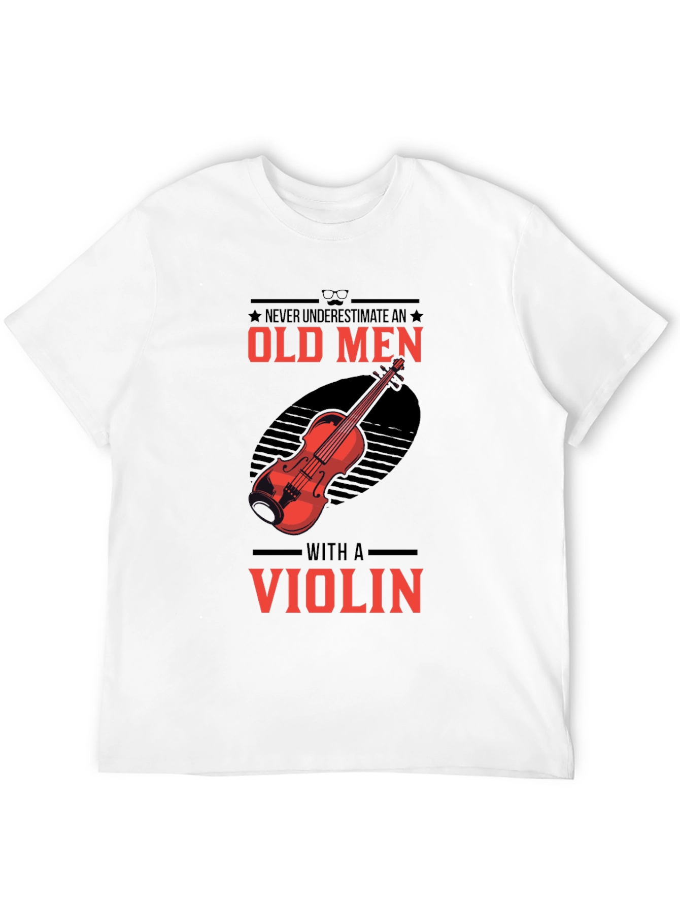 Old Men Violin T-Shirt - Musician Gift