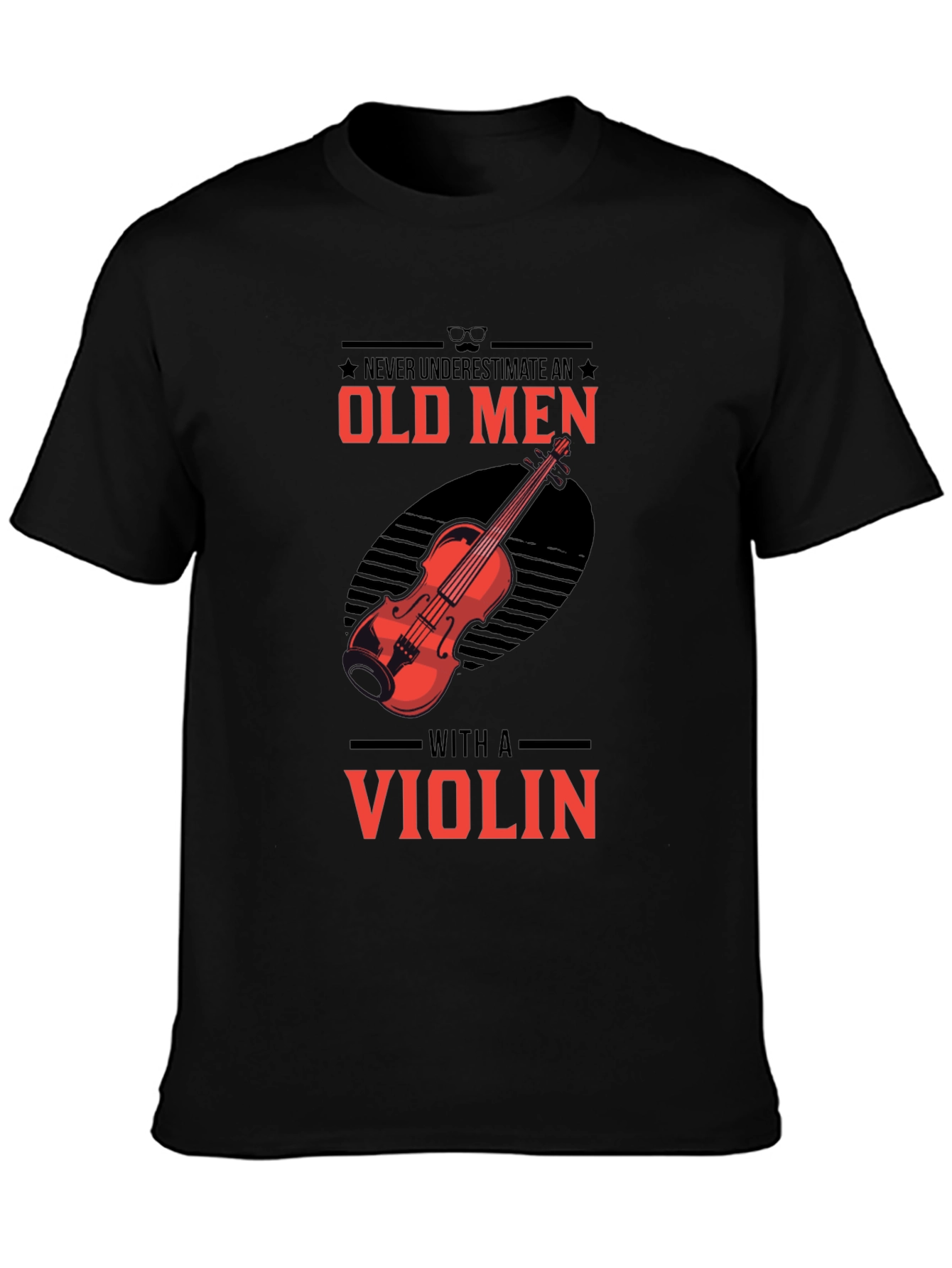 Old Men Violin T-Shirt - Musician Gift