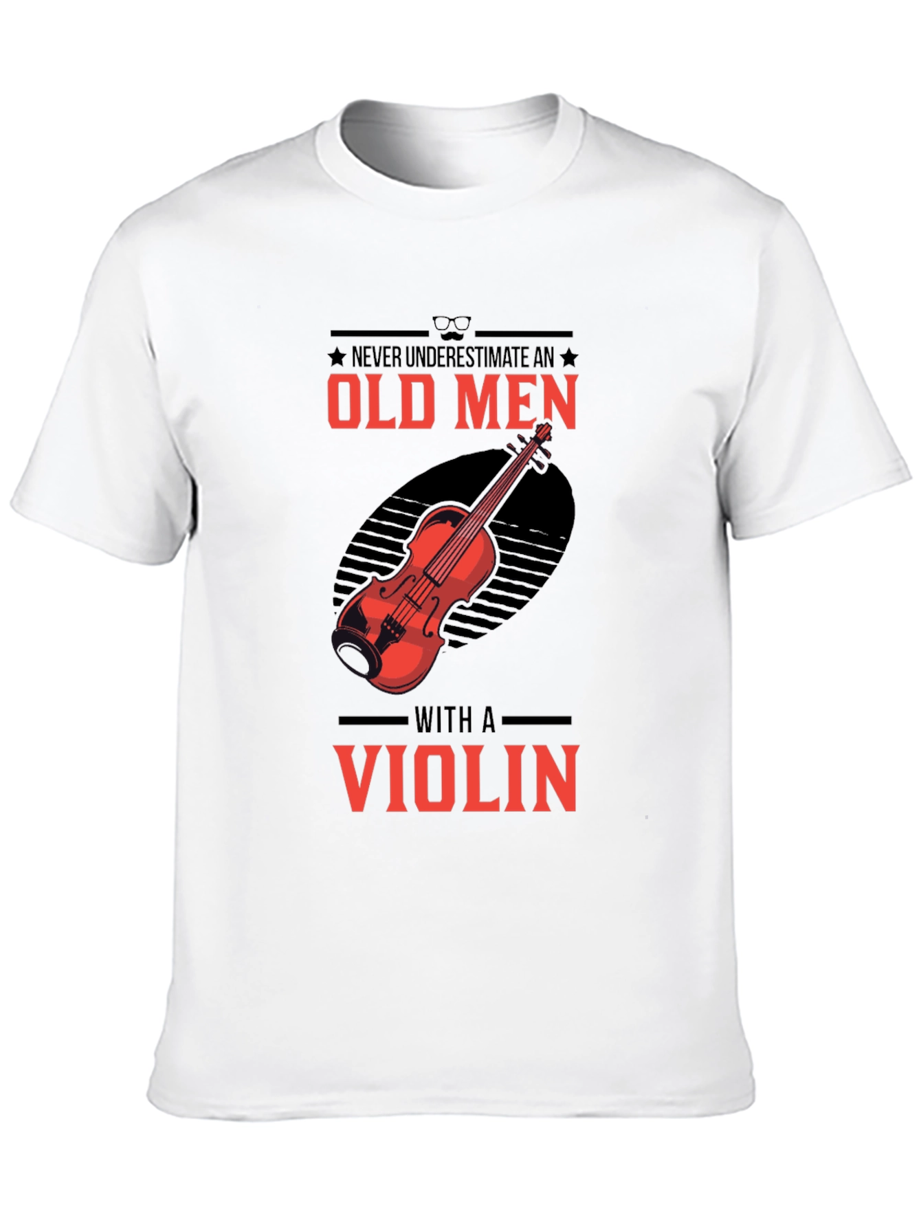 Old Men Violin T-Shirt - Musician Gift