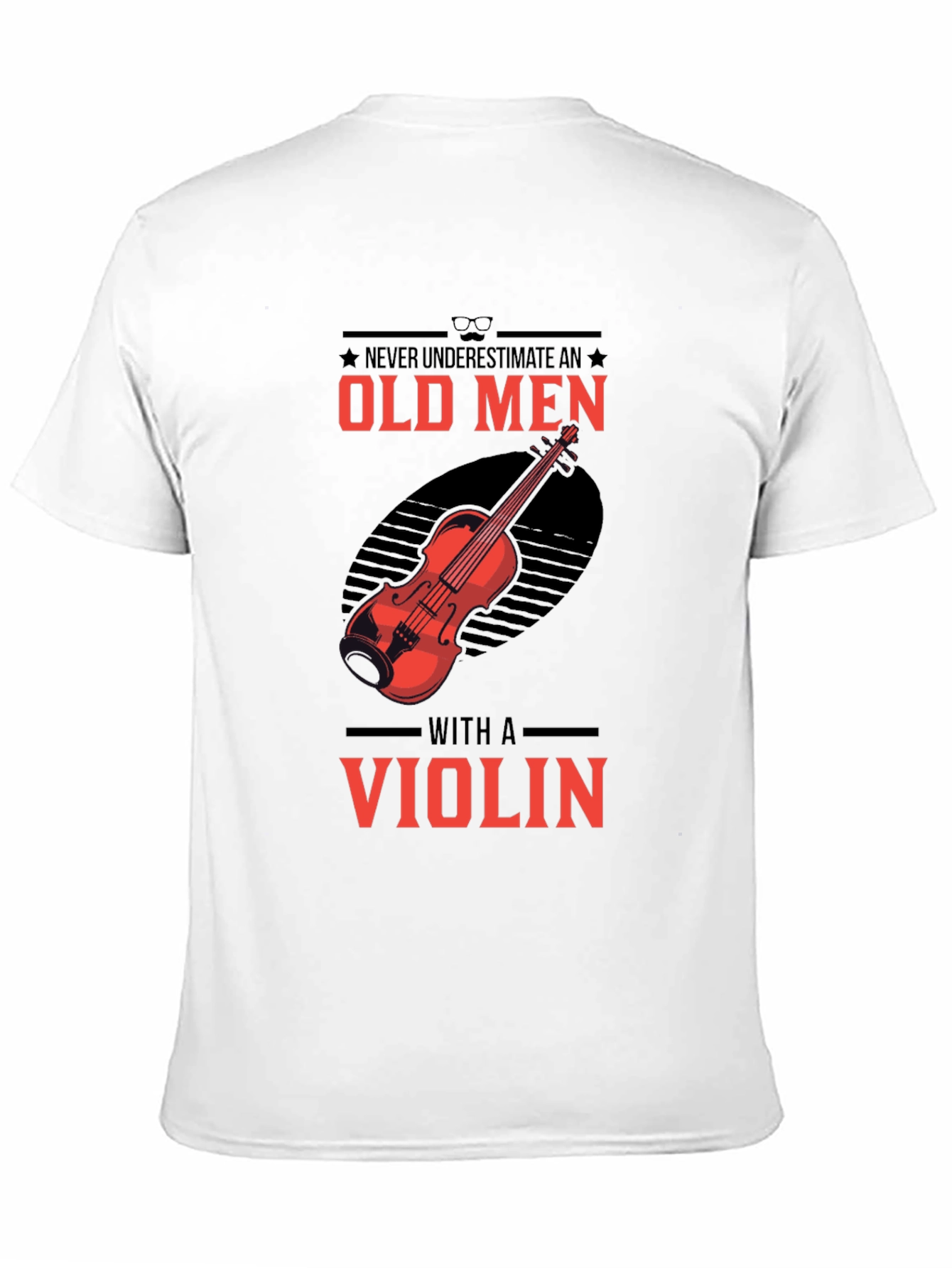 Old Men Violin T-Shirt - Musician Gift
