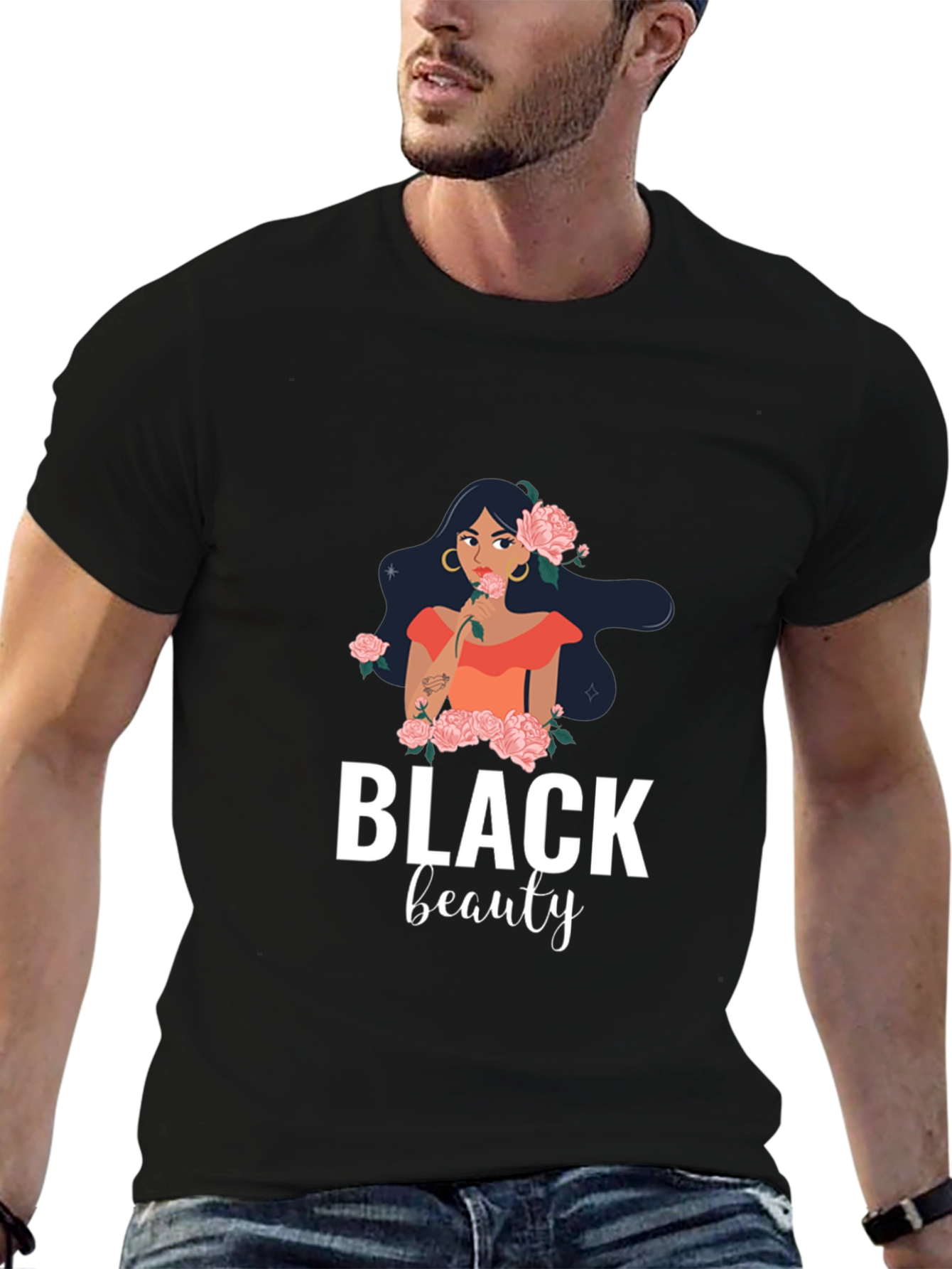 Black Beauty Graphic T-Shirt