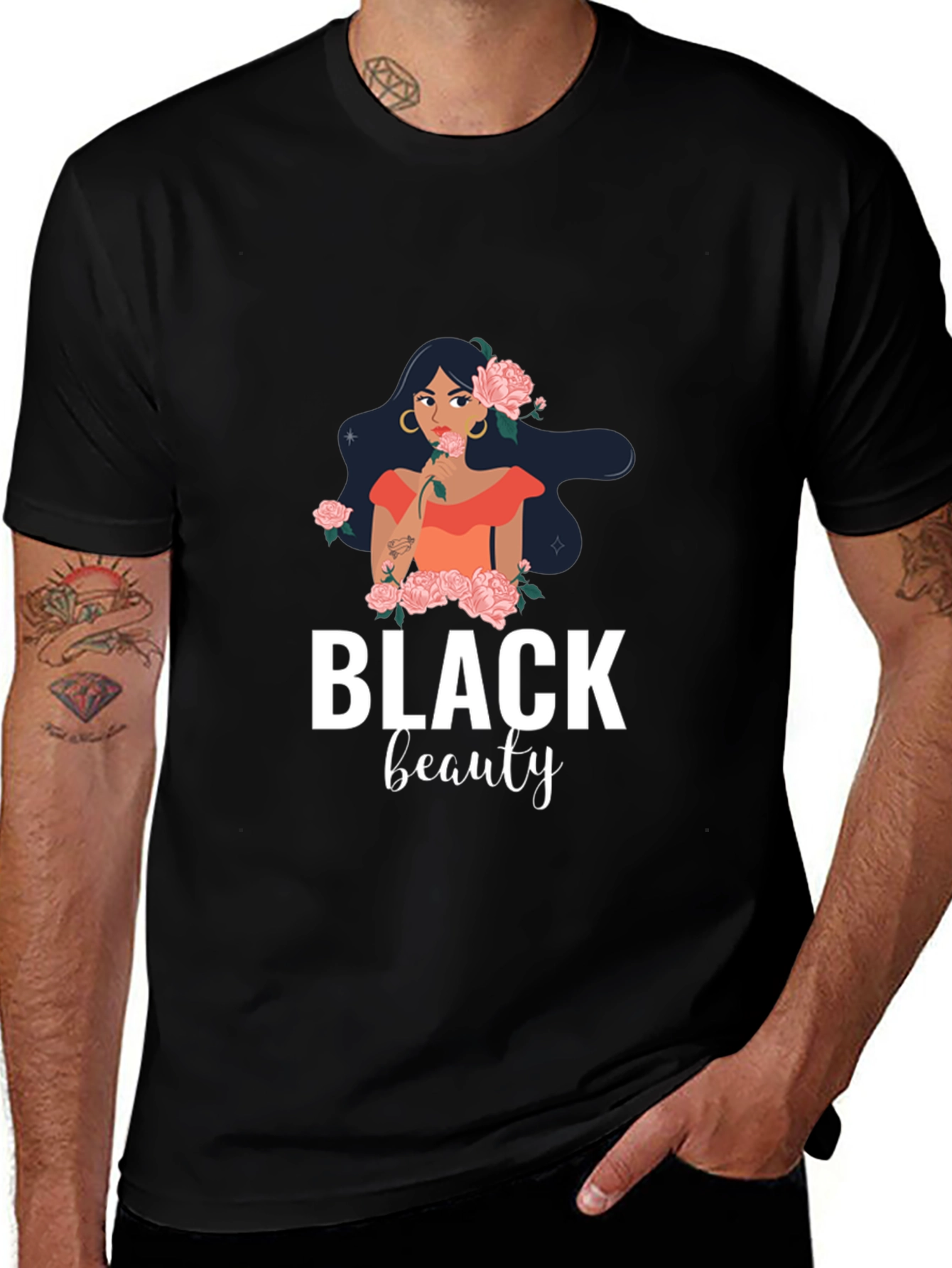 Black Beauty Graphic T-Shirt