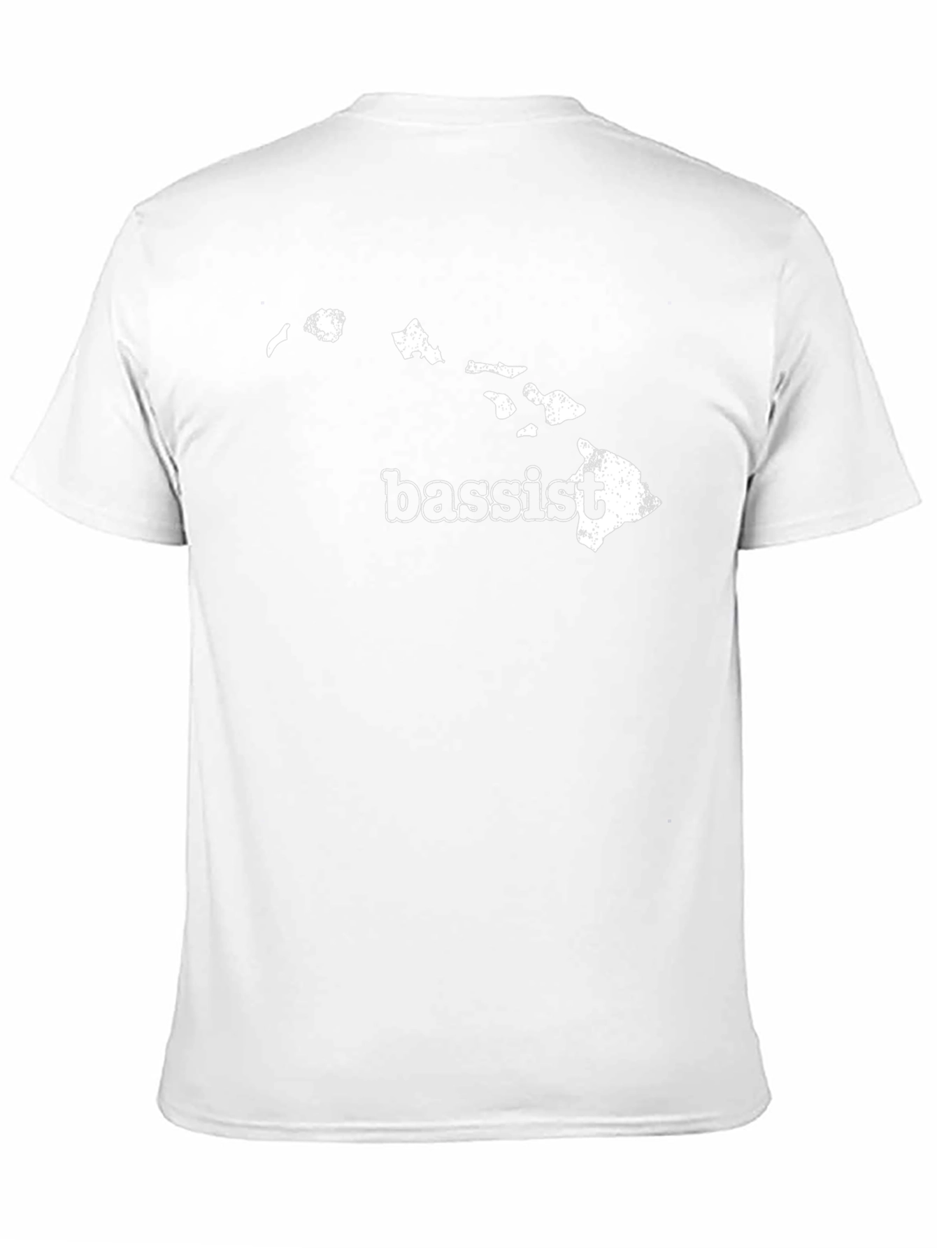 Hawaii Bassist Black T-Shirt - Island Style