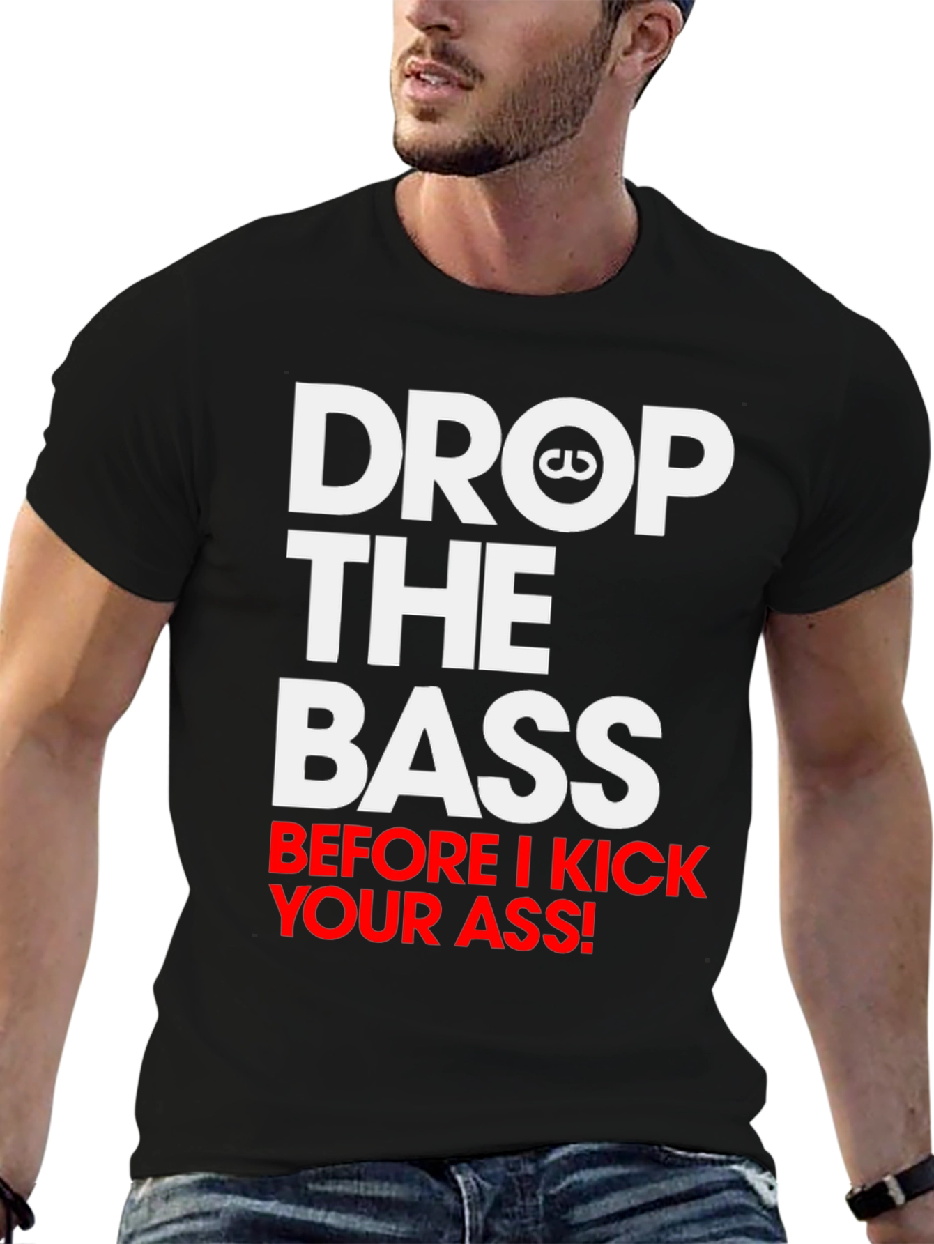 Drop the Bass Graphic Tee - Bold Statement Shirt