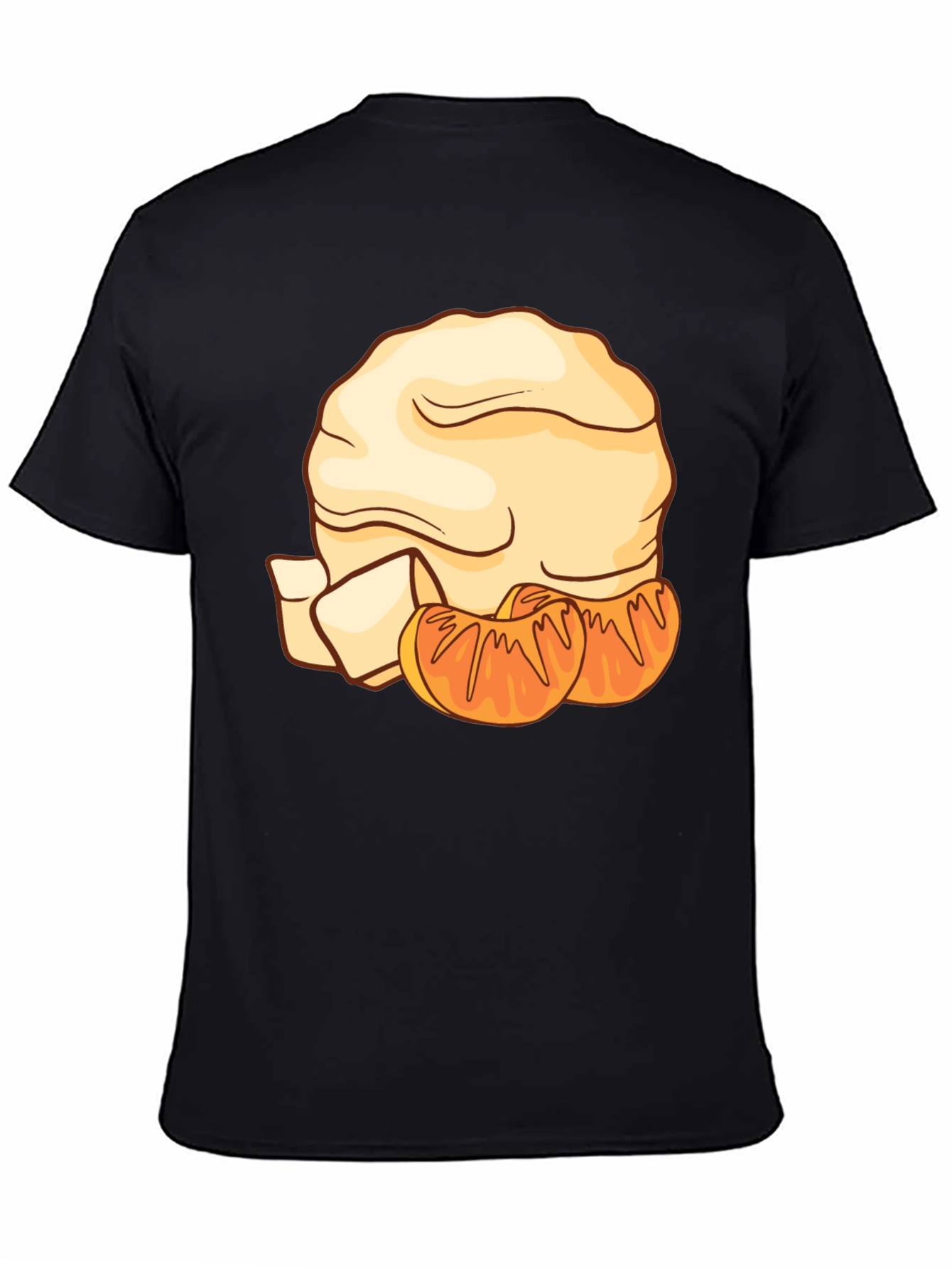 Funny Mandarin Orange Chef T-Shirt - Unique Design