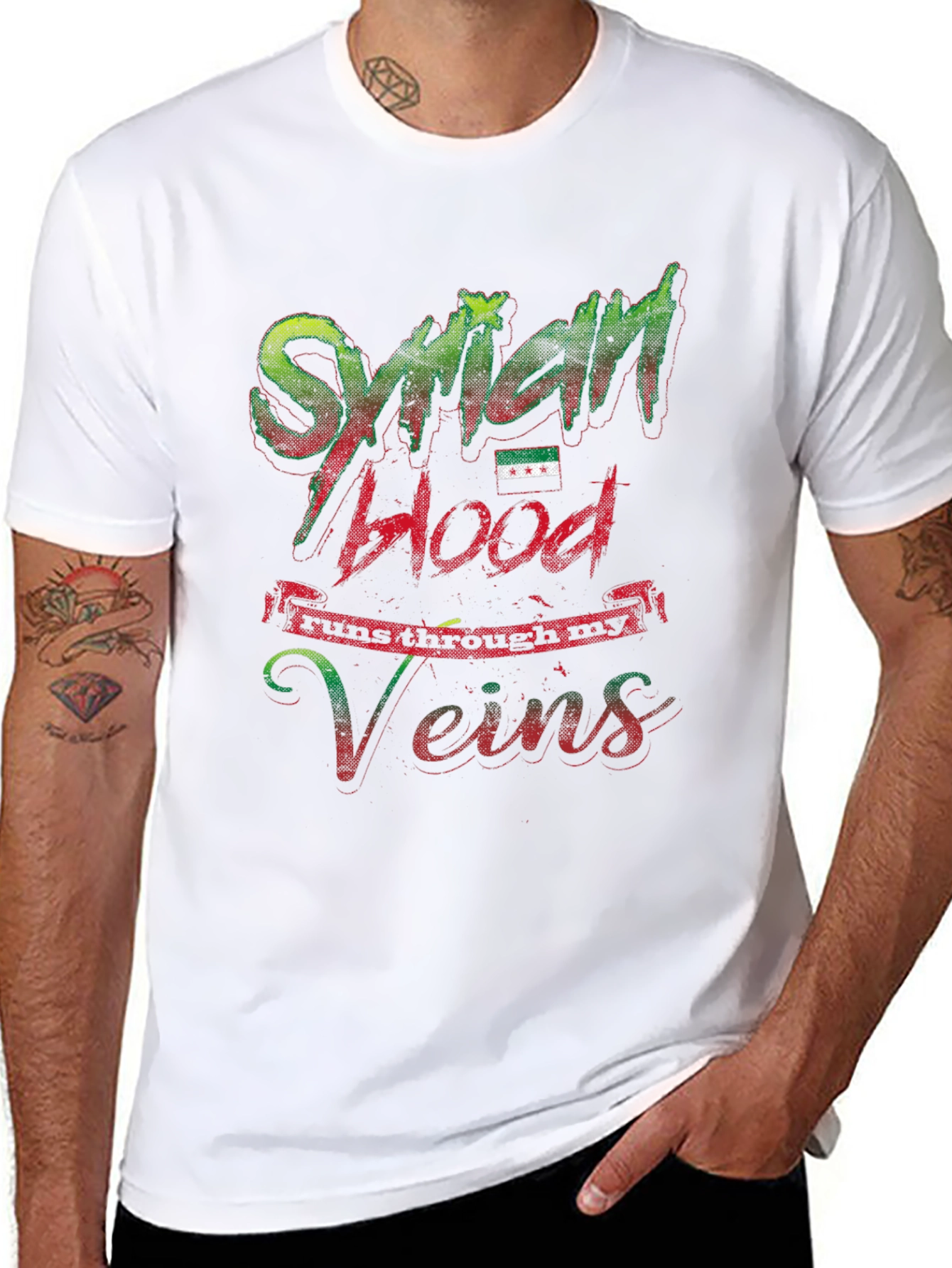 Syrian Blood Runs Through My Veins T-Shirt