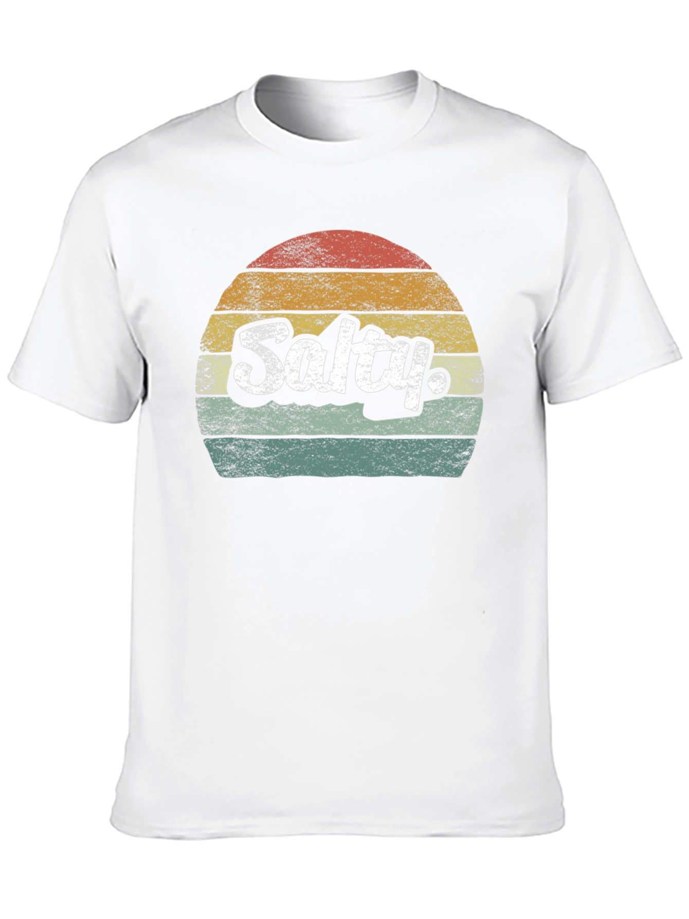 Retro Salty Sunset Graphic T-Shirt