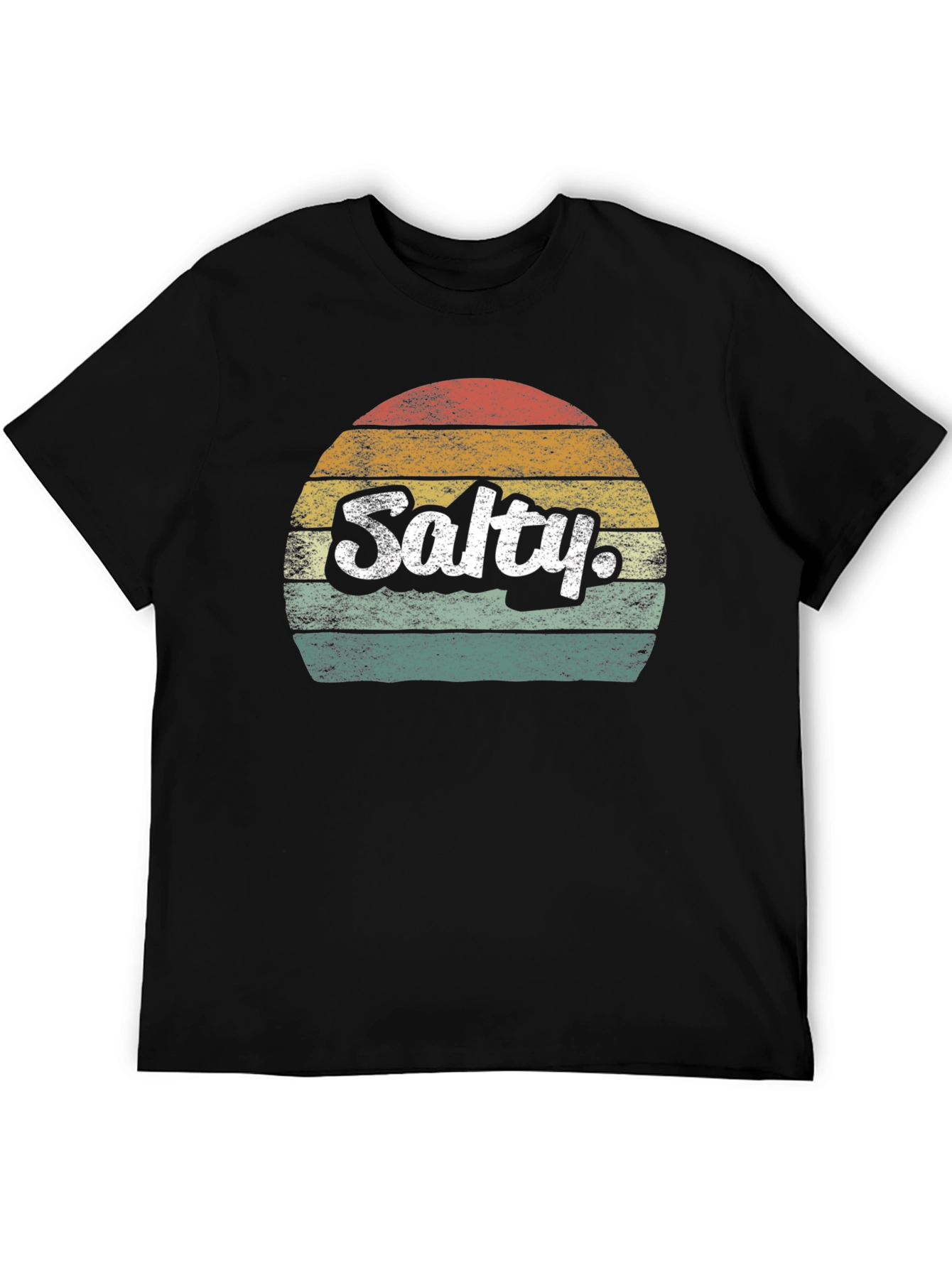 Retro Salty Sunset Graphic T-Shirt