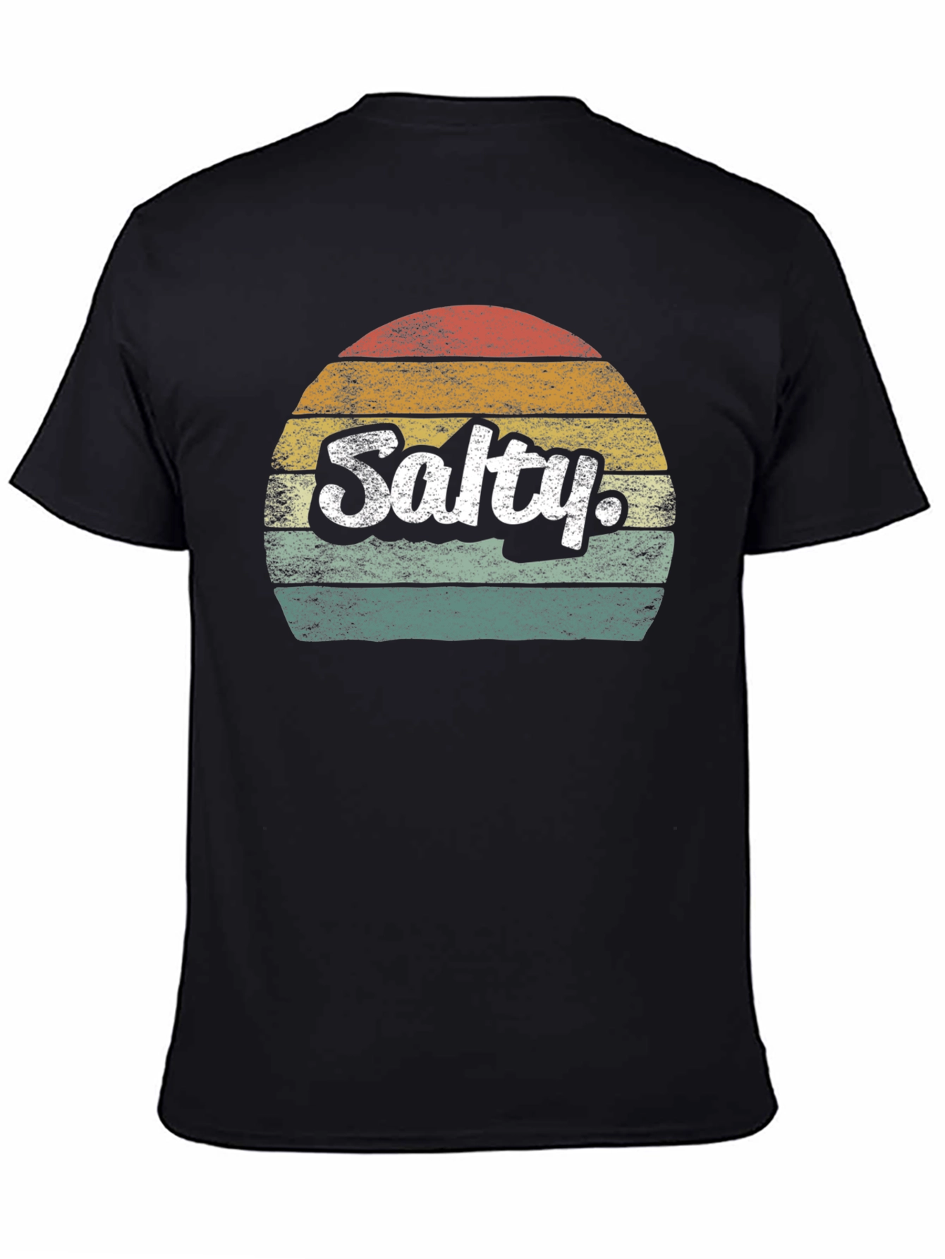 Retro Salty Sunset Graphic T-Shirt