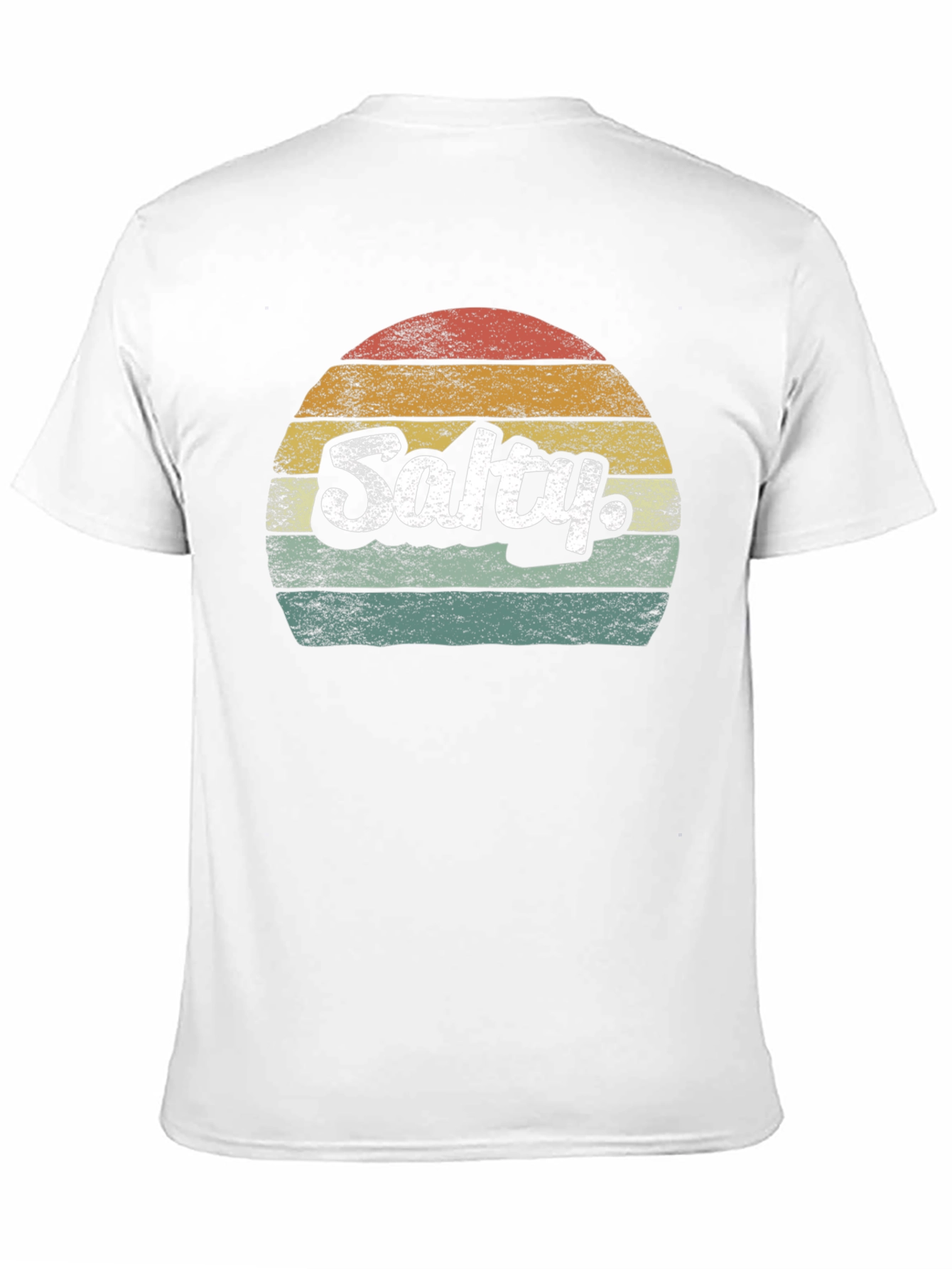 Retro Salty Sunset Graphic T-Shirt