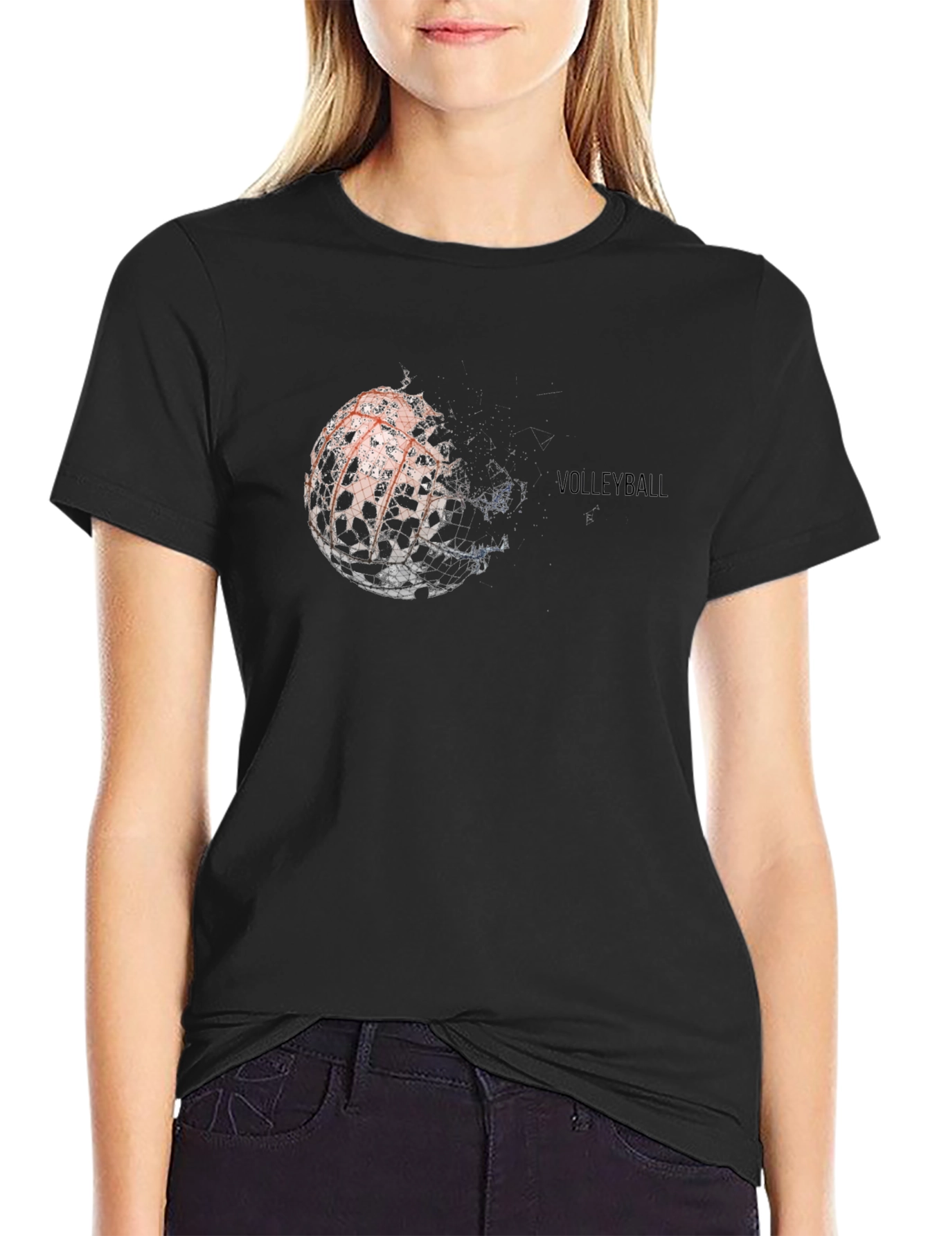 Volleyball Graphic T-Shirt