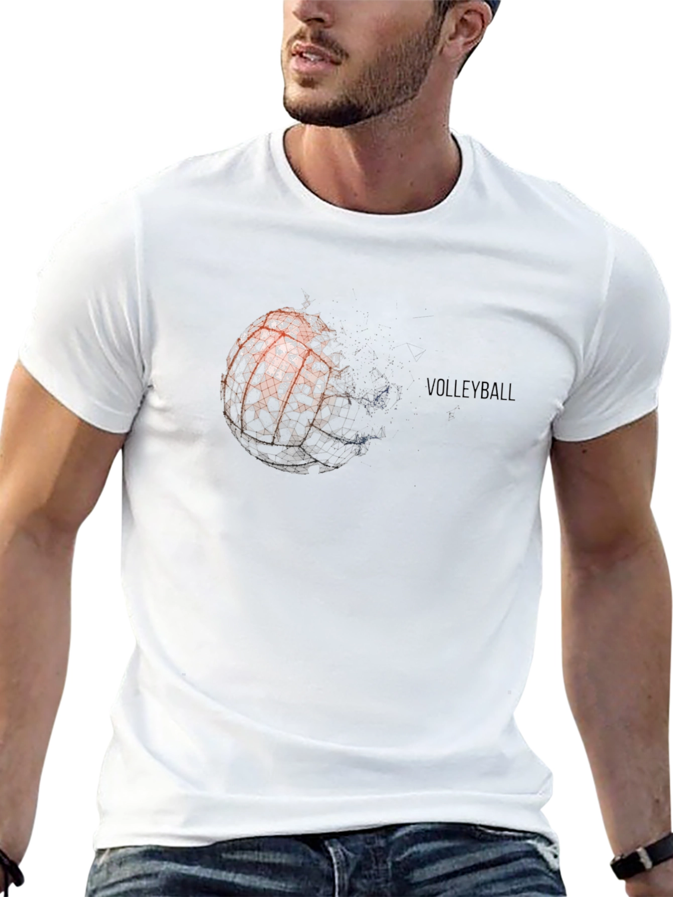 Volleyball Graphic T-Shirt