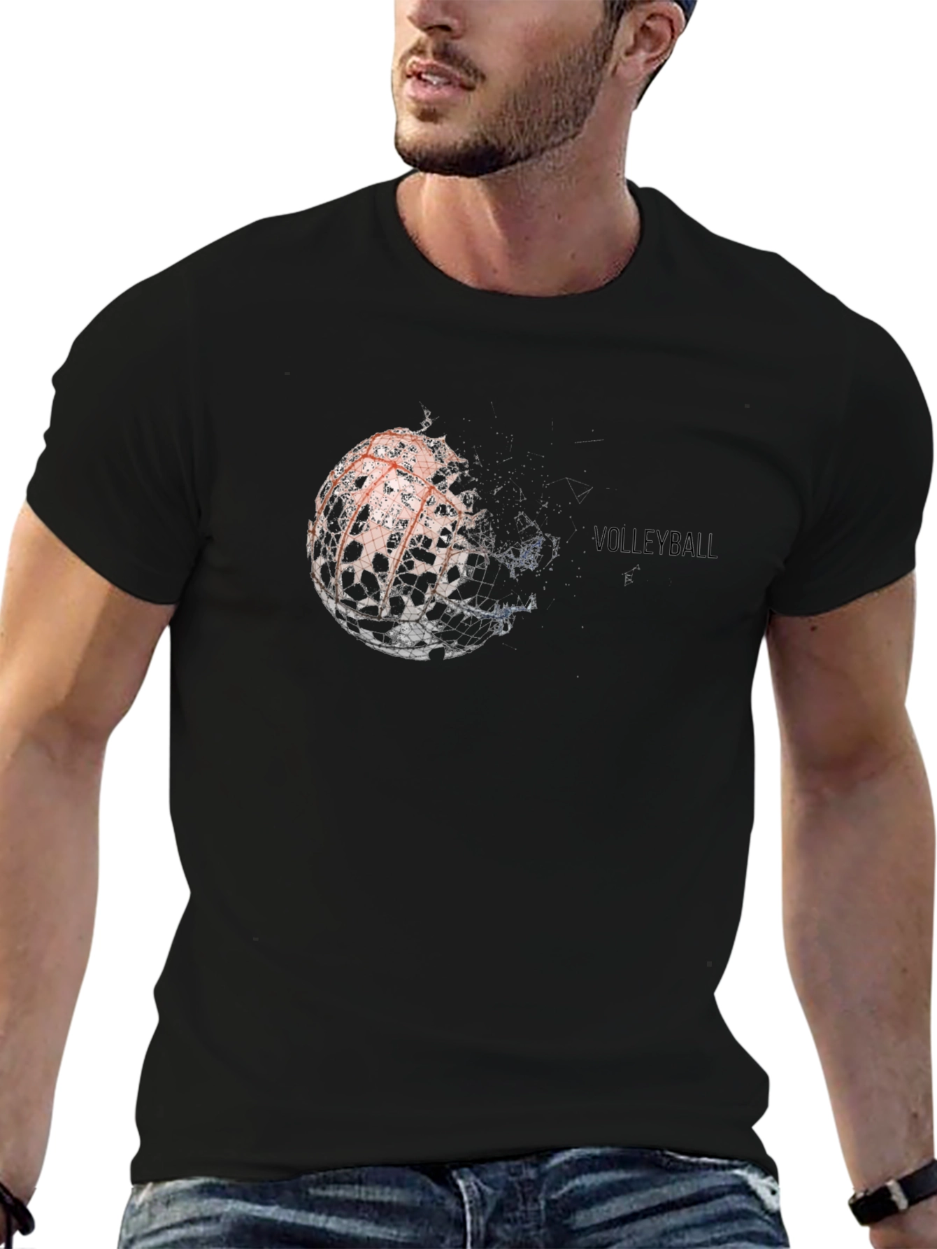 Volleyball Graphic T-Shirt