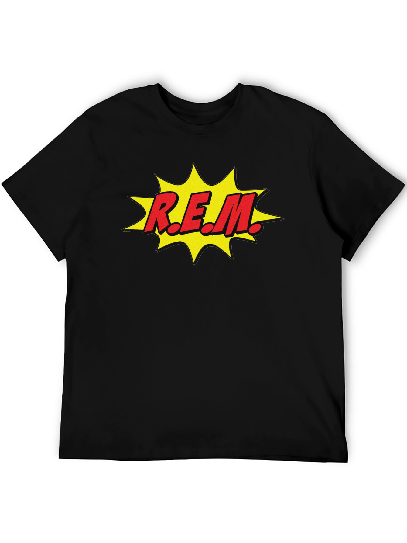 R.E.M. Band Tee - Comic Style T-Shirt