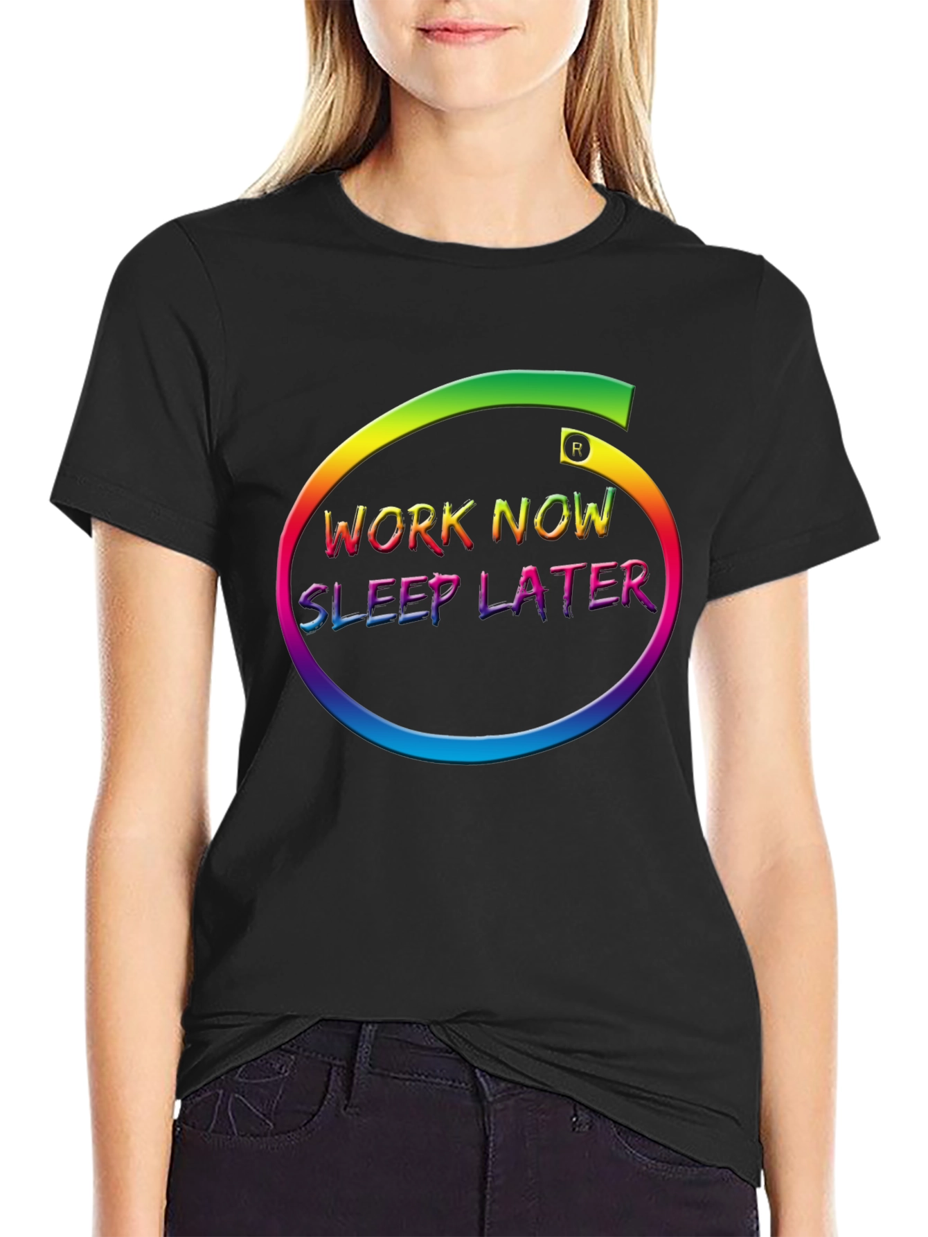 Work Now Sleep Later Graphic Tee