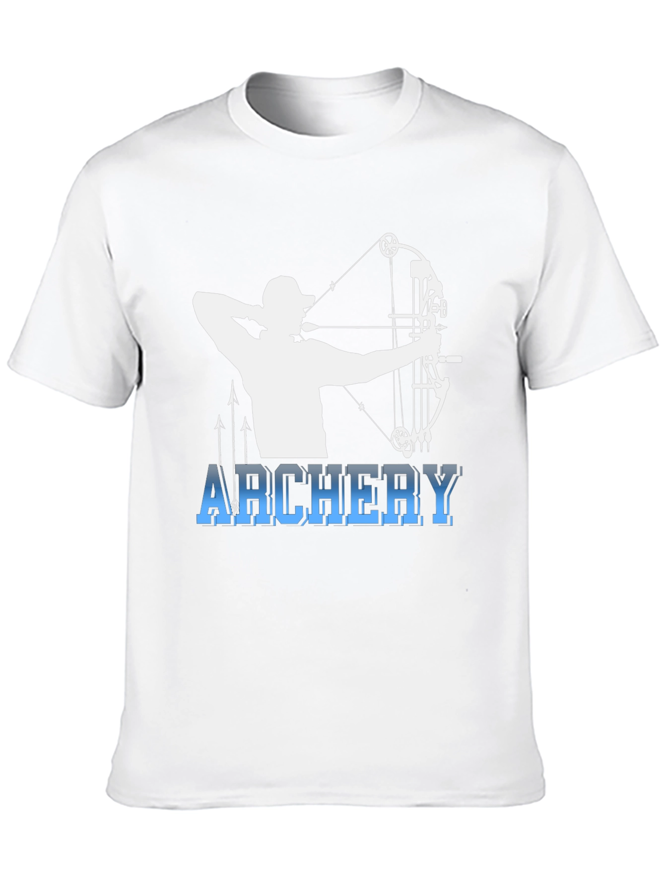 Archery Bow Hunter Black T-Shirt