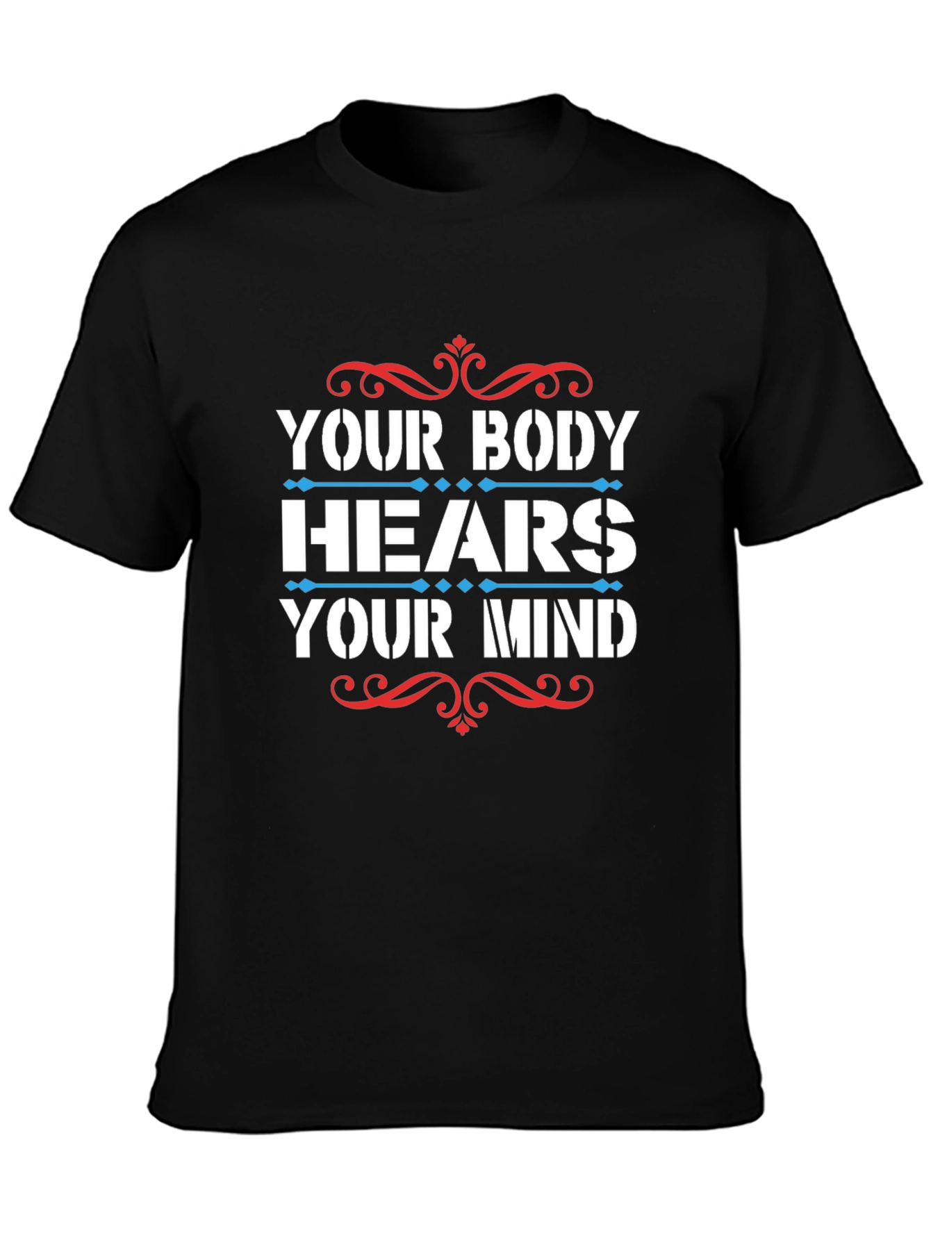 Mind-Body Connection T-Shirt - Motivational Graphic Tee