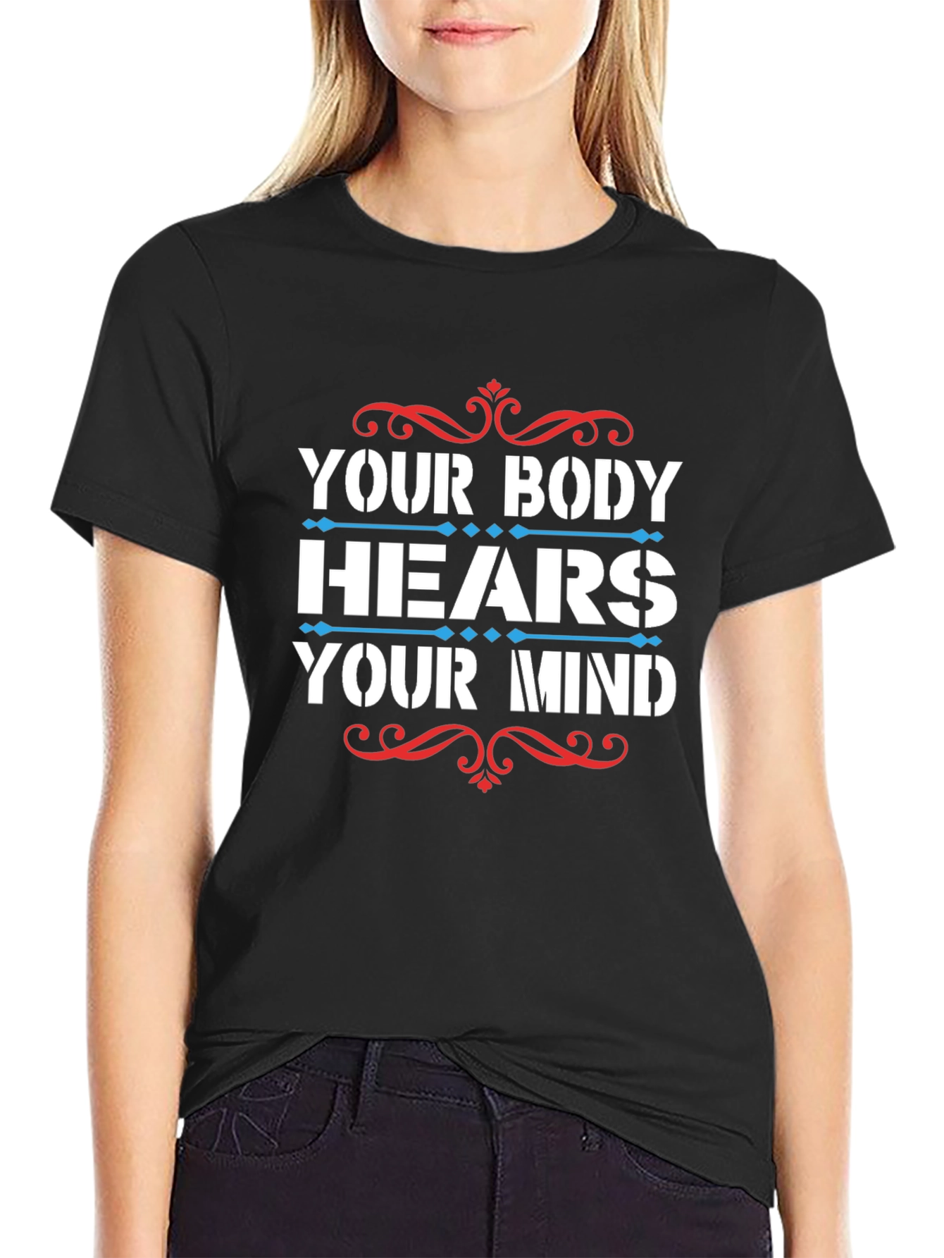 Mind-Body Connection T-Shirt - Motivational Graphic Tee