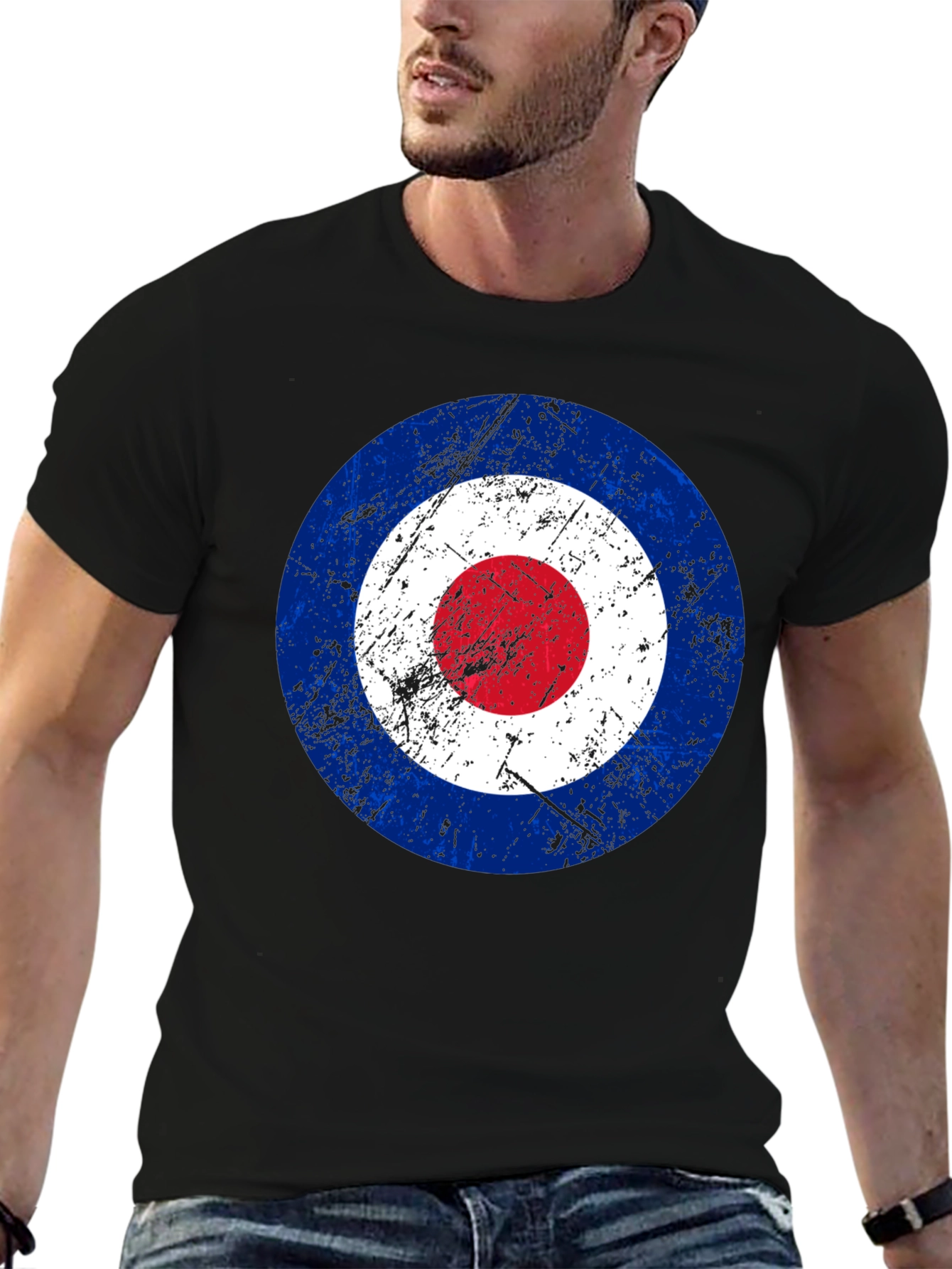Target Graphic T-Shirt - Retro Mod Style
