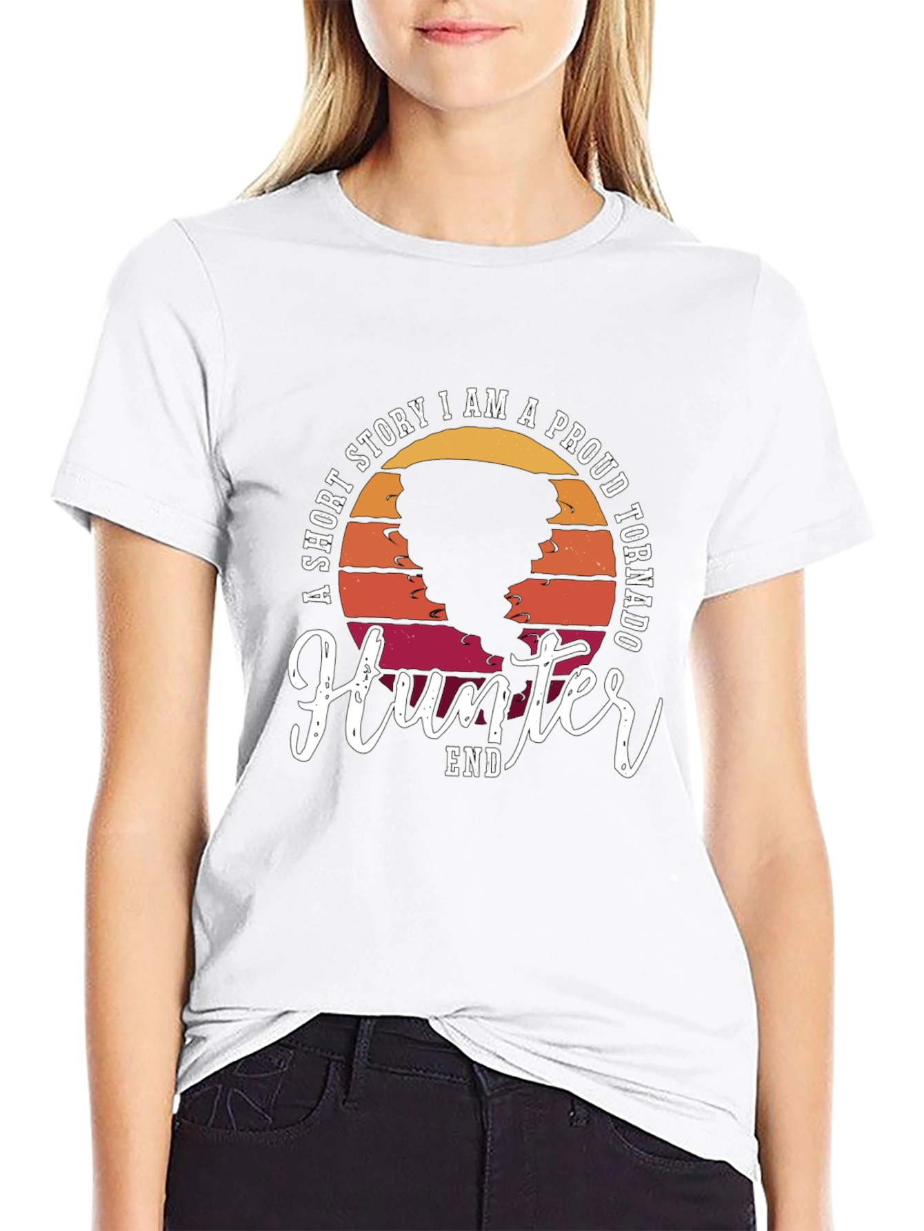 Proud Tornado Hunter Graphic T-Shirt