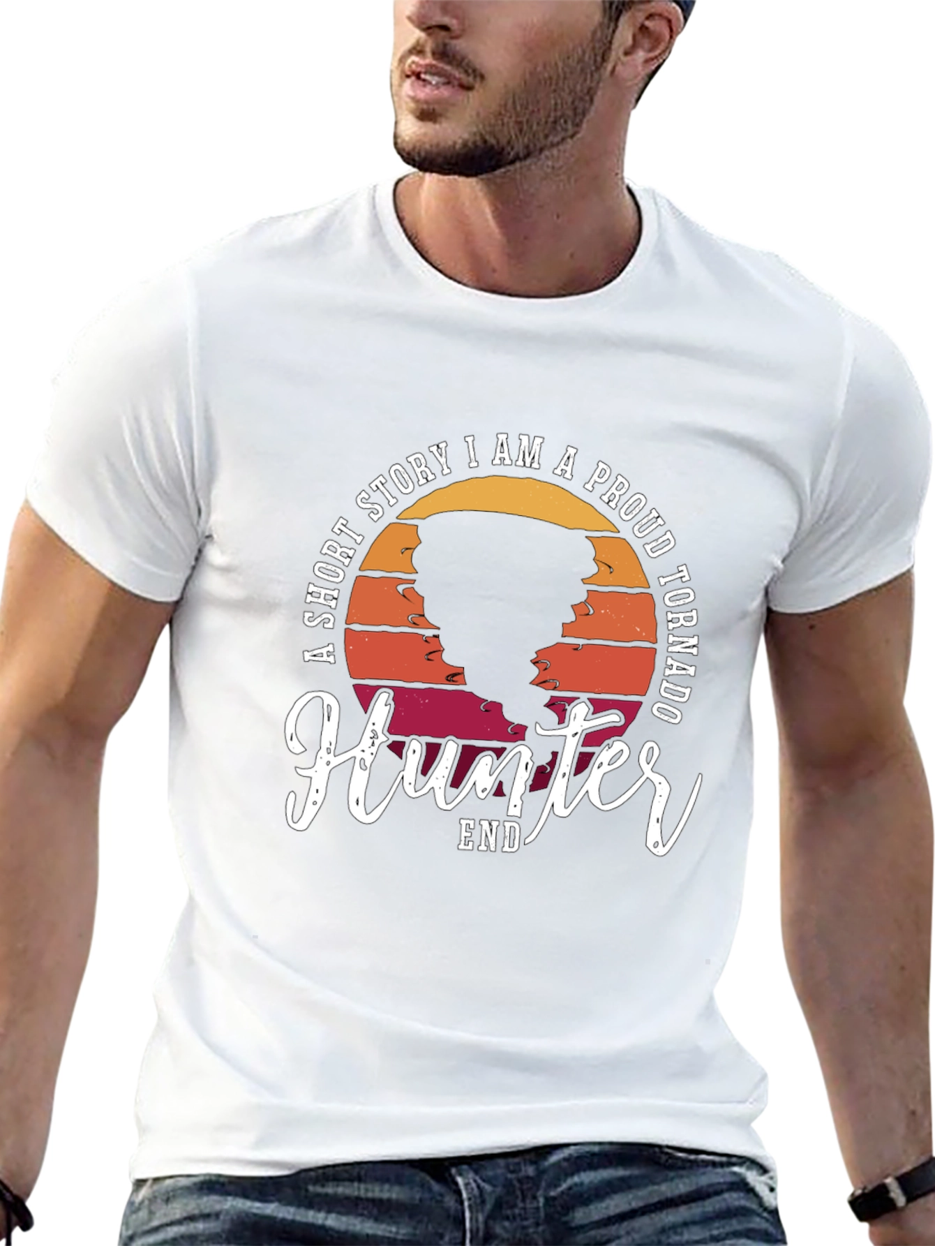 Proud Tornado Hunter Graphic T-Shirt